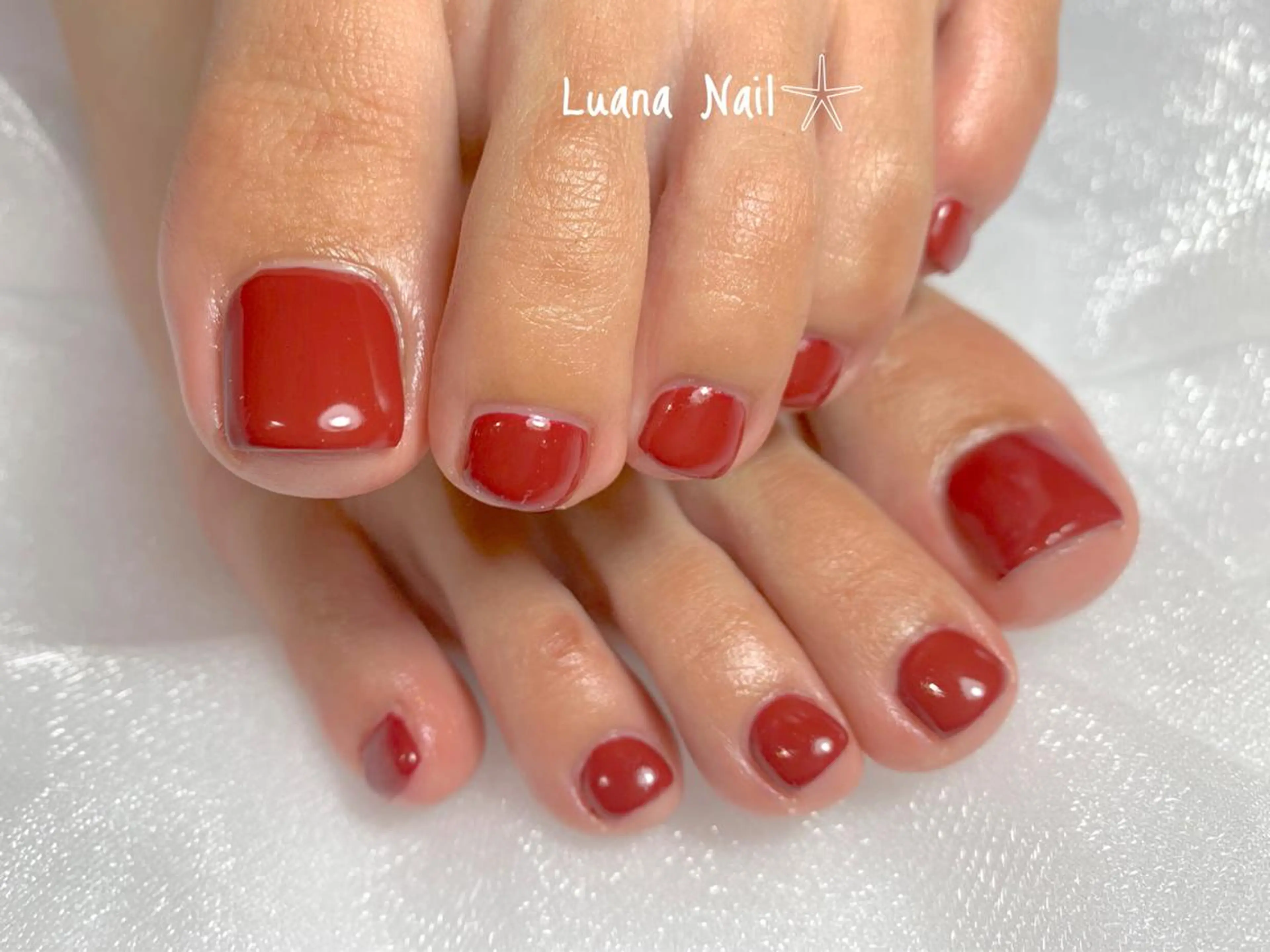 ネイル フットネイル BeauJu by Luana Nailのネイルデザイン