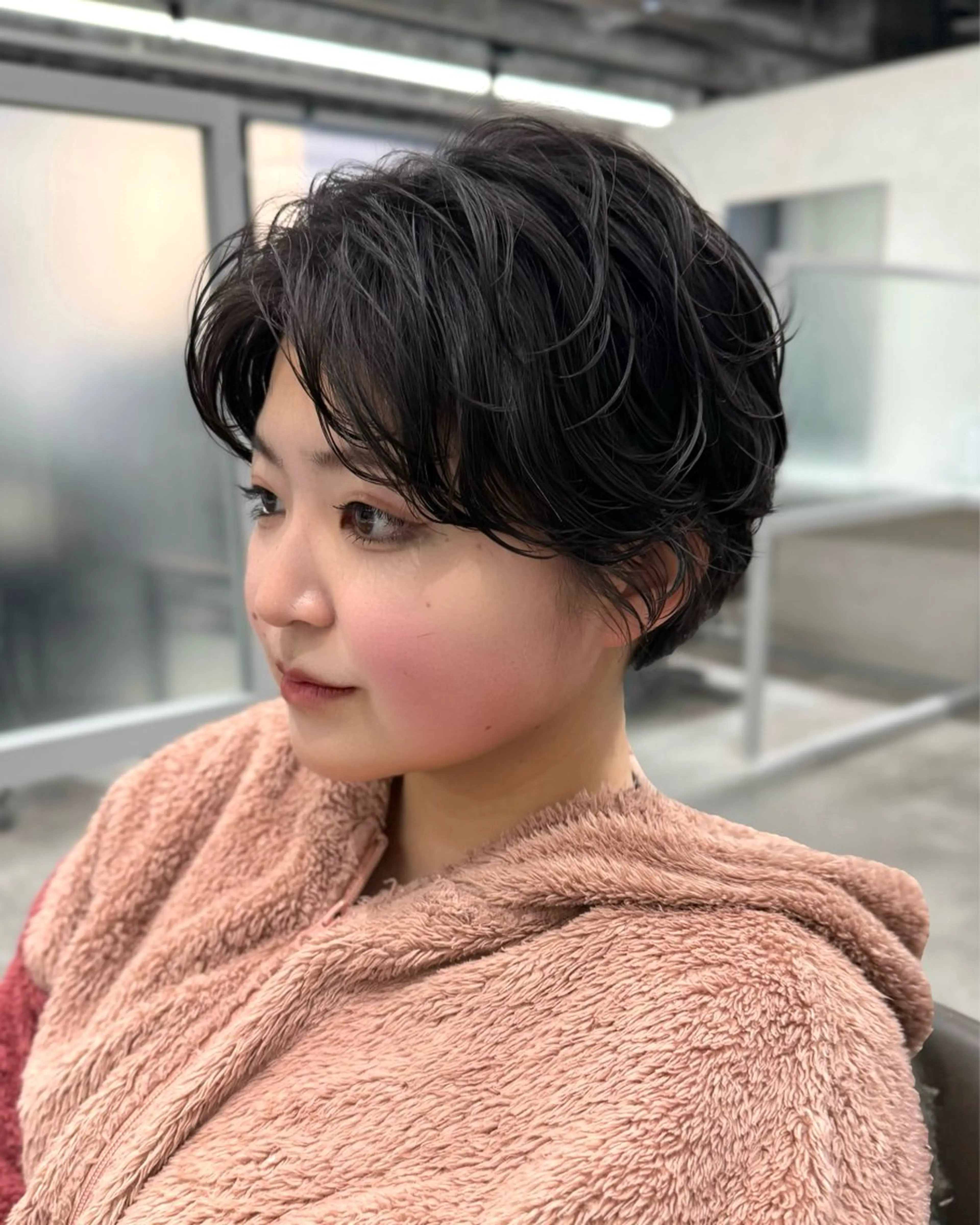 ショート 大阪梅田 稲葉利也斗のヘアスタイル