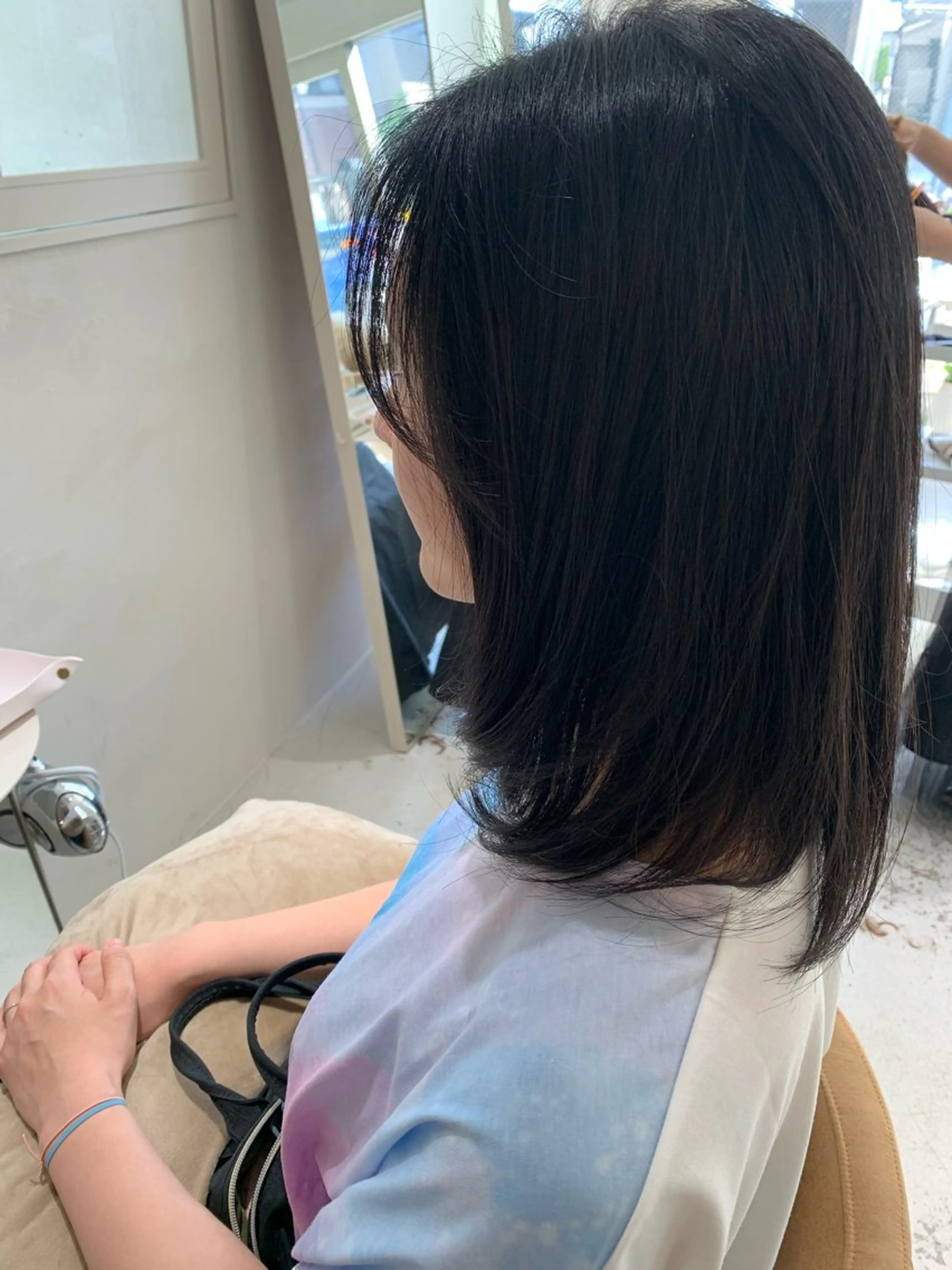 セミロング トリートメント カット トリートメント 🌸花屋併設🌸寺島 秀美のヘアスタイル