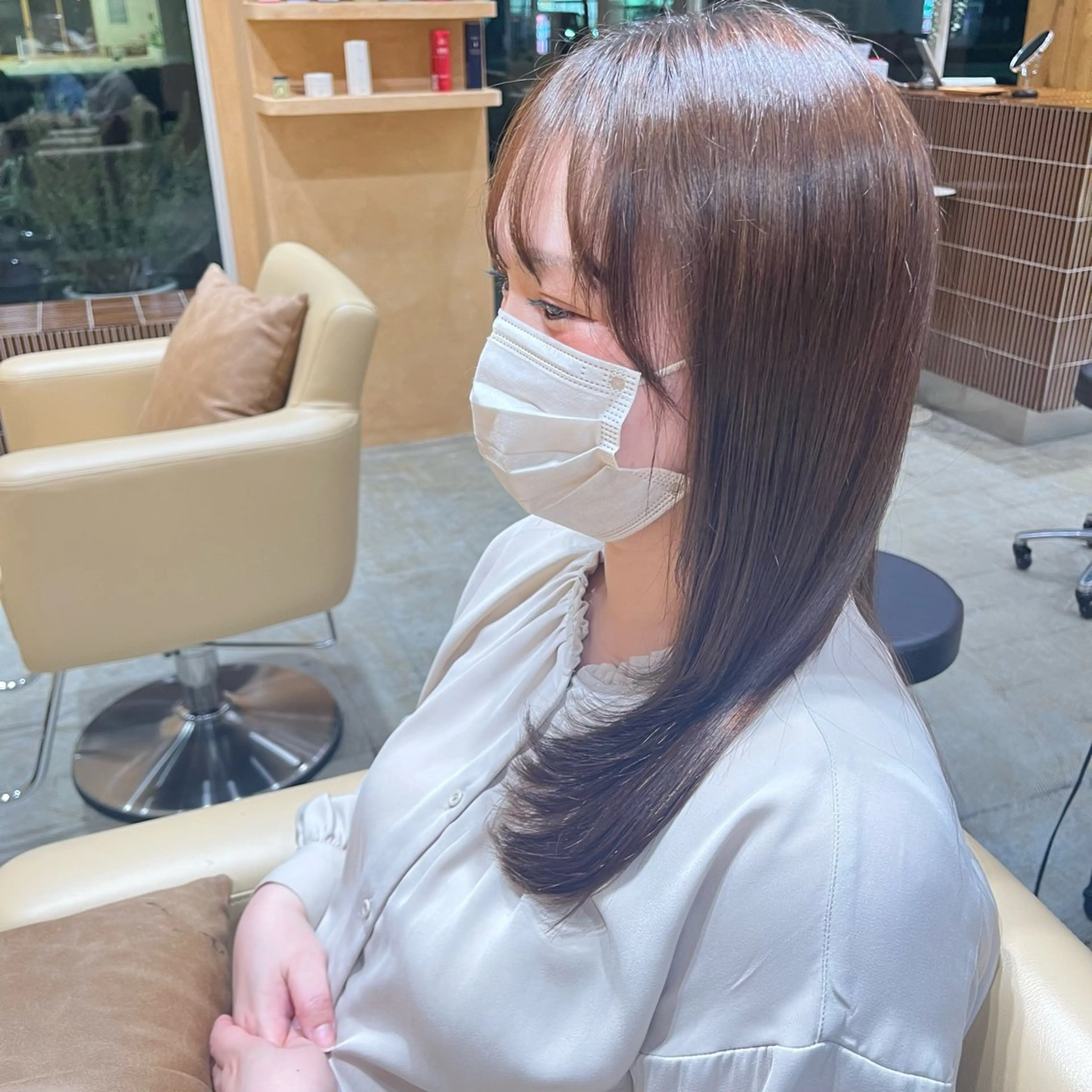 ロング レイヤーカット ローレイヤー レイヤー/ショート/ しだあつきのヘアスタイル