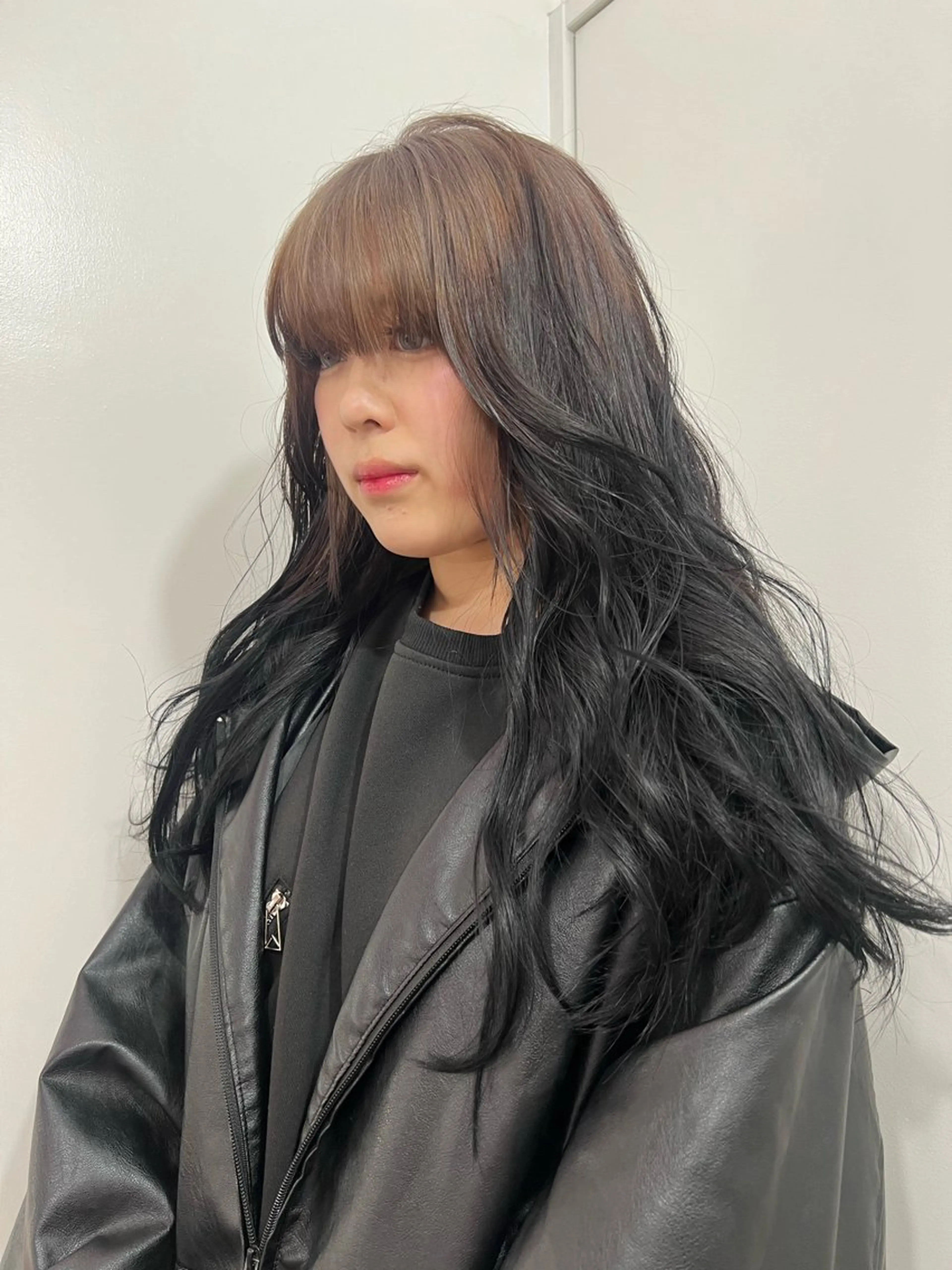 ロング ヘアカラー トリートメント 💥ウルフカット デザインあんな💥のヘアスタイル