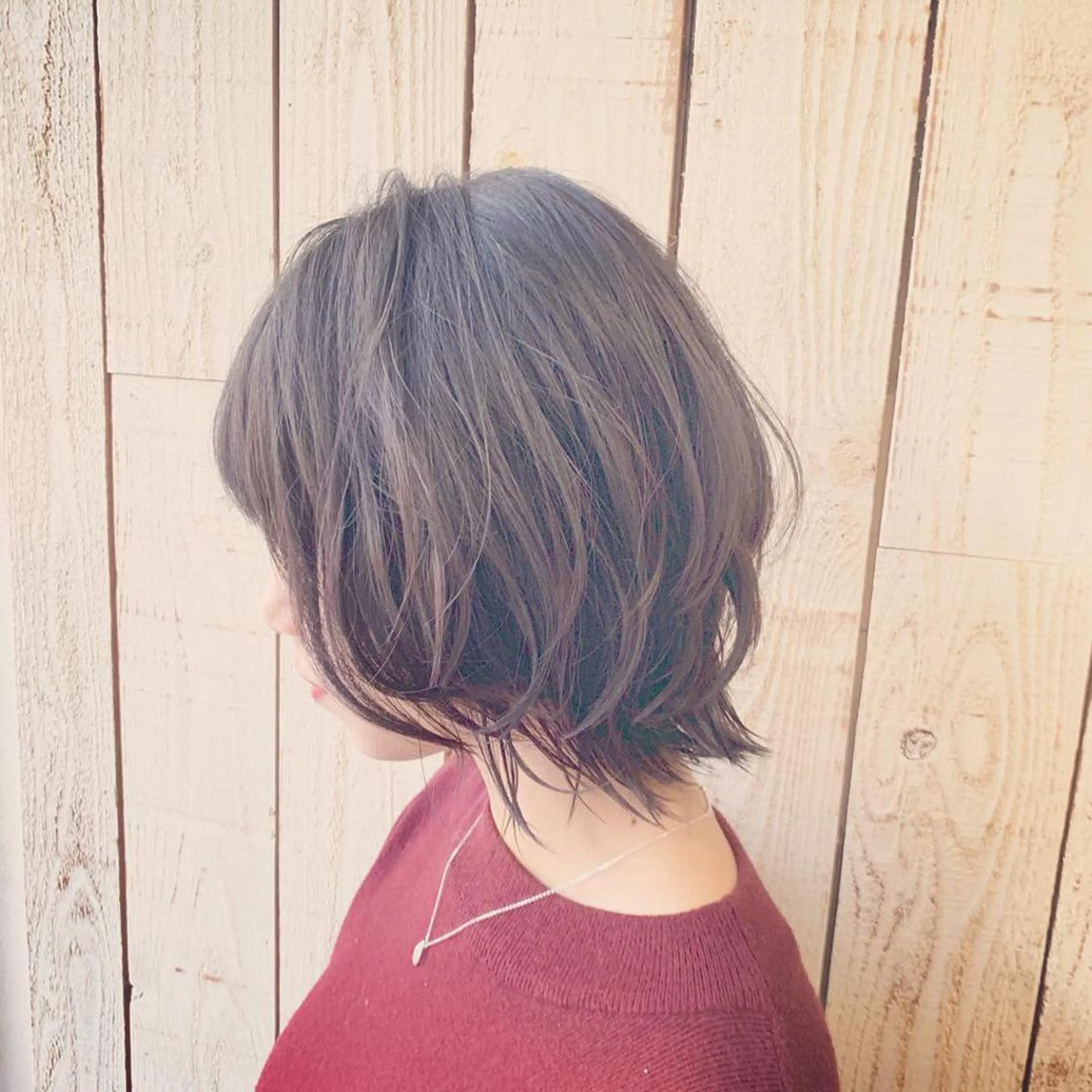 ショート ウルフカット カット トリートメント 透明感/ 美髪矯正/田中恭のヘアスタイル