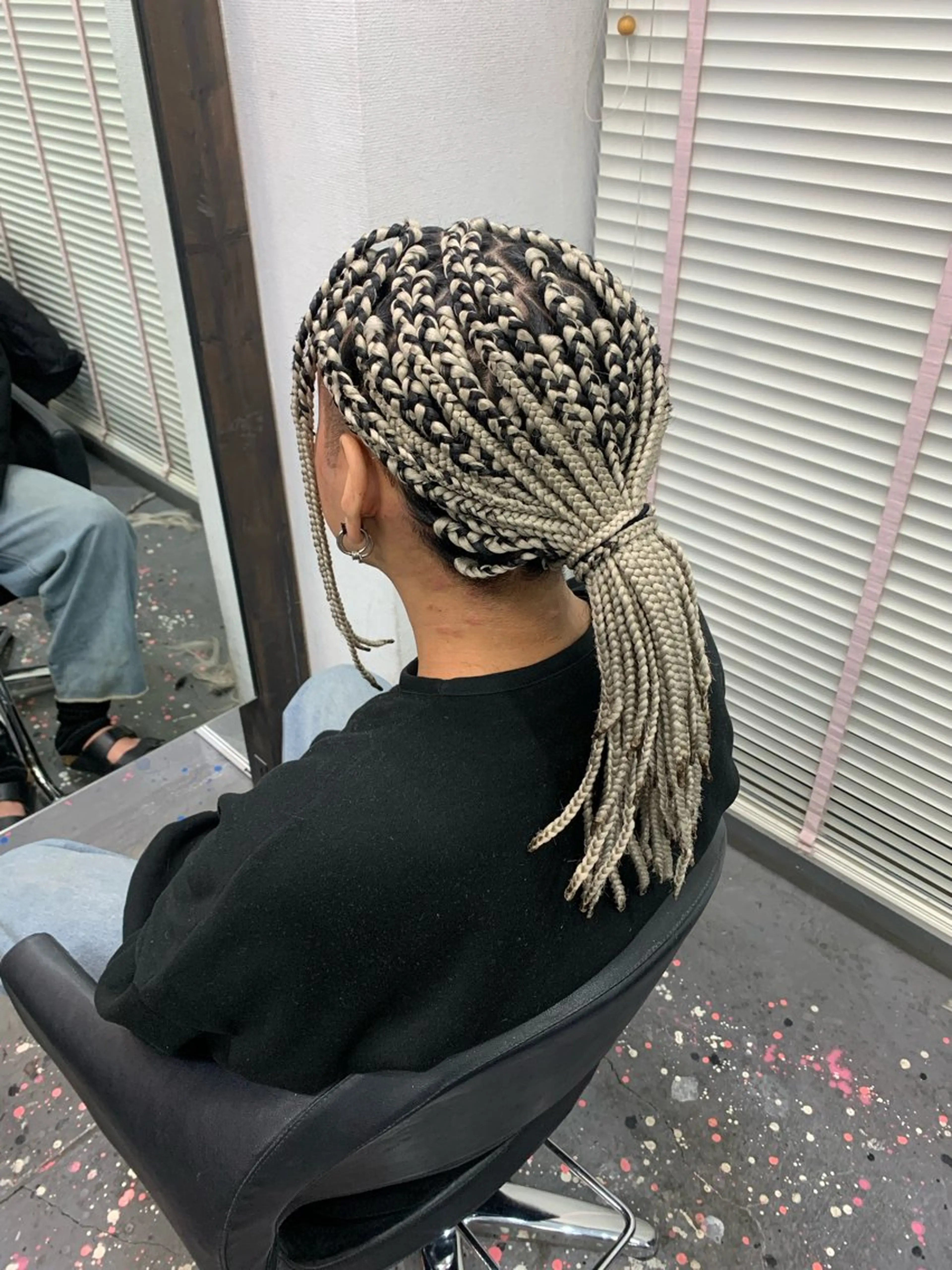 セミロング ヘアアレンジ メンズ MEI/ブレイズ/ コーンロウ/茅ヶ崎のヘアスタイル