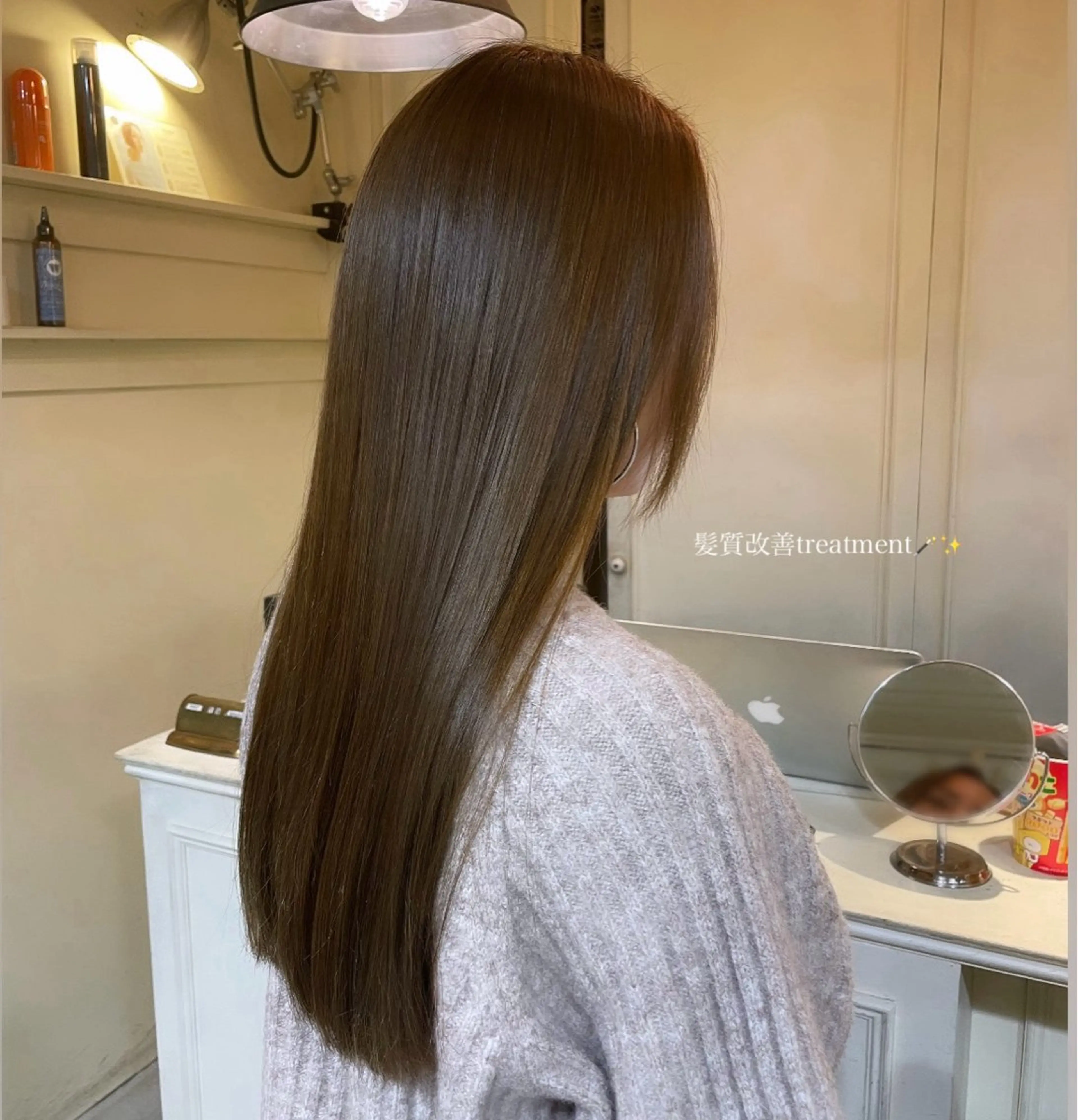 カラー 髪質改善 🫧透明感カラー🫧 Anjuのヘアスタイル