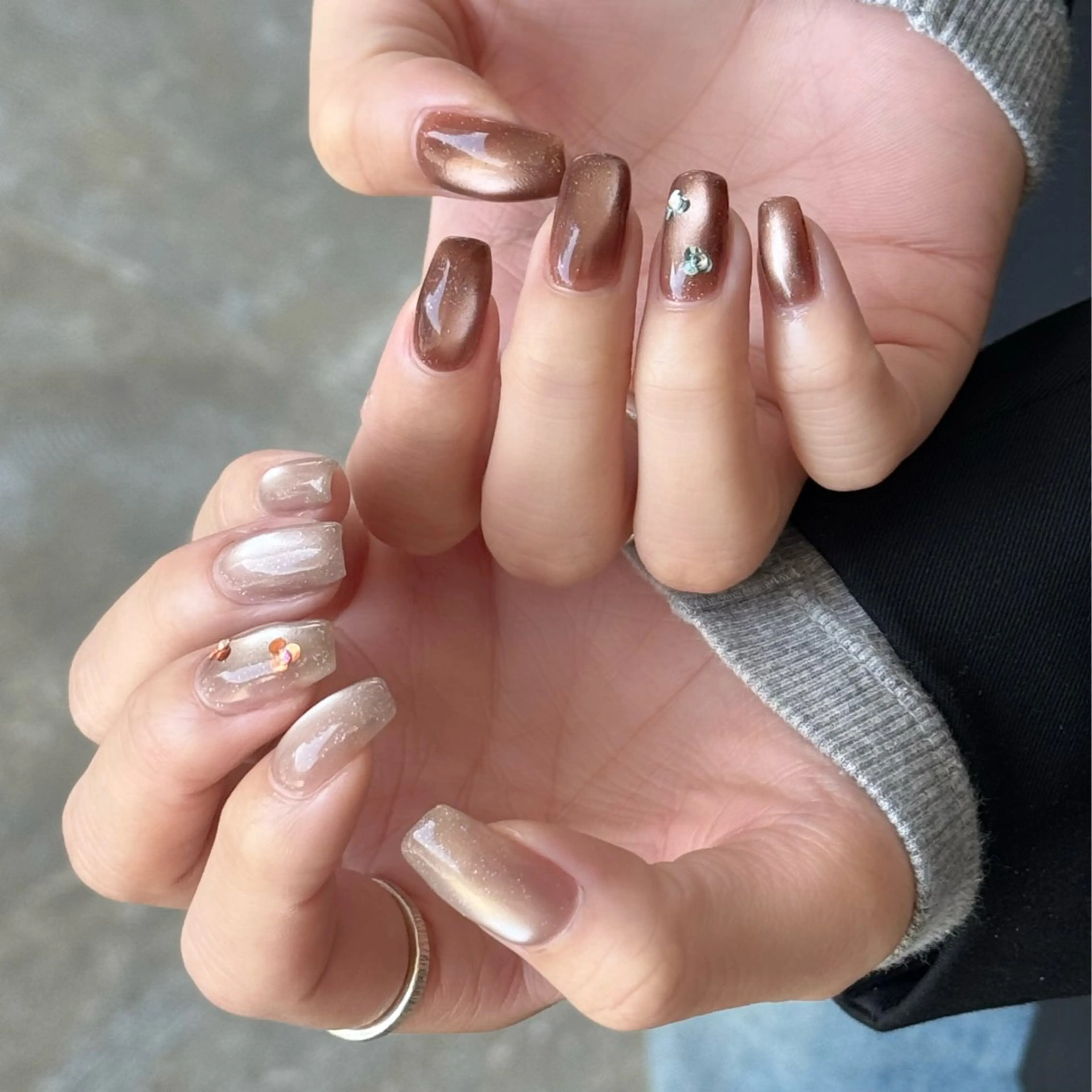 ネイル ハンドネイル EARTH浦添店 村吉のネイルデザイン