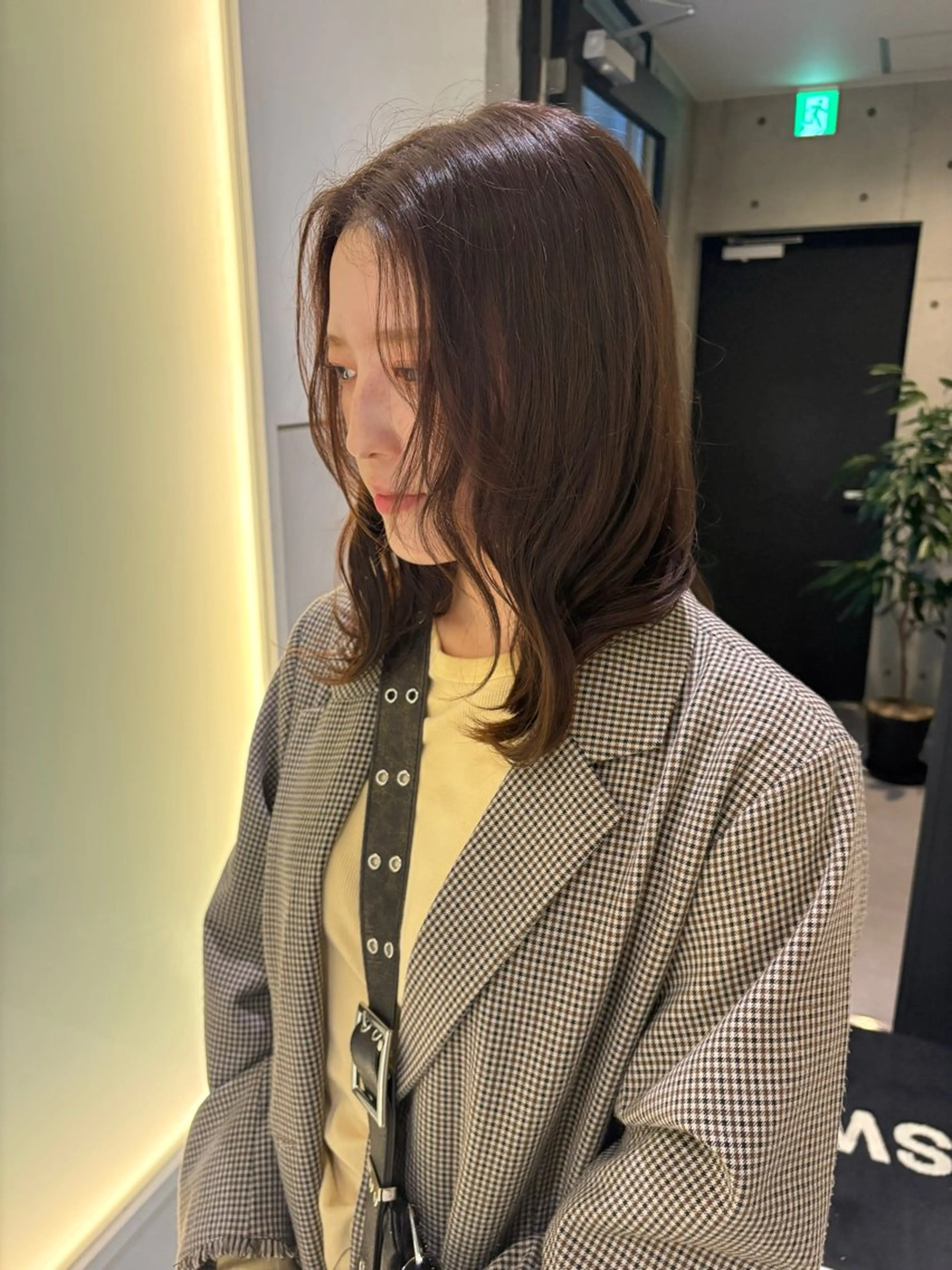 カラー ヘアカラー sweep 七海のヘアスタイル