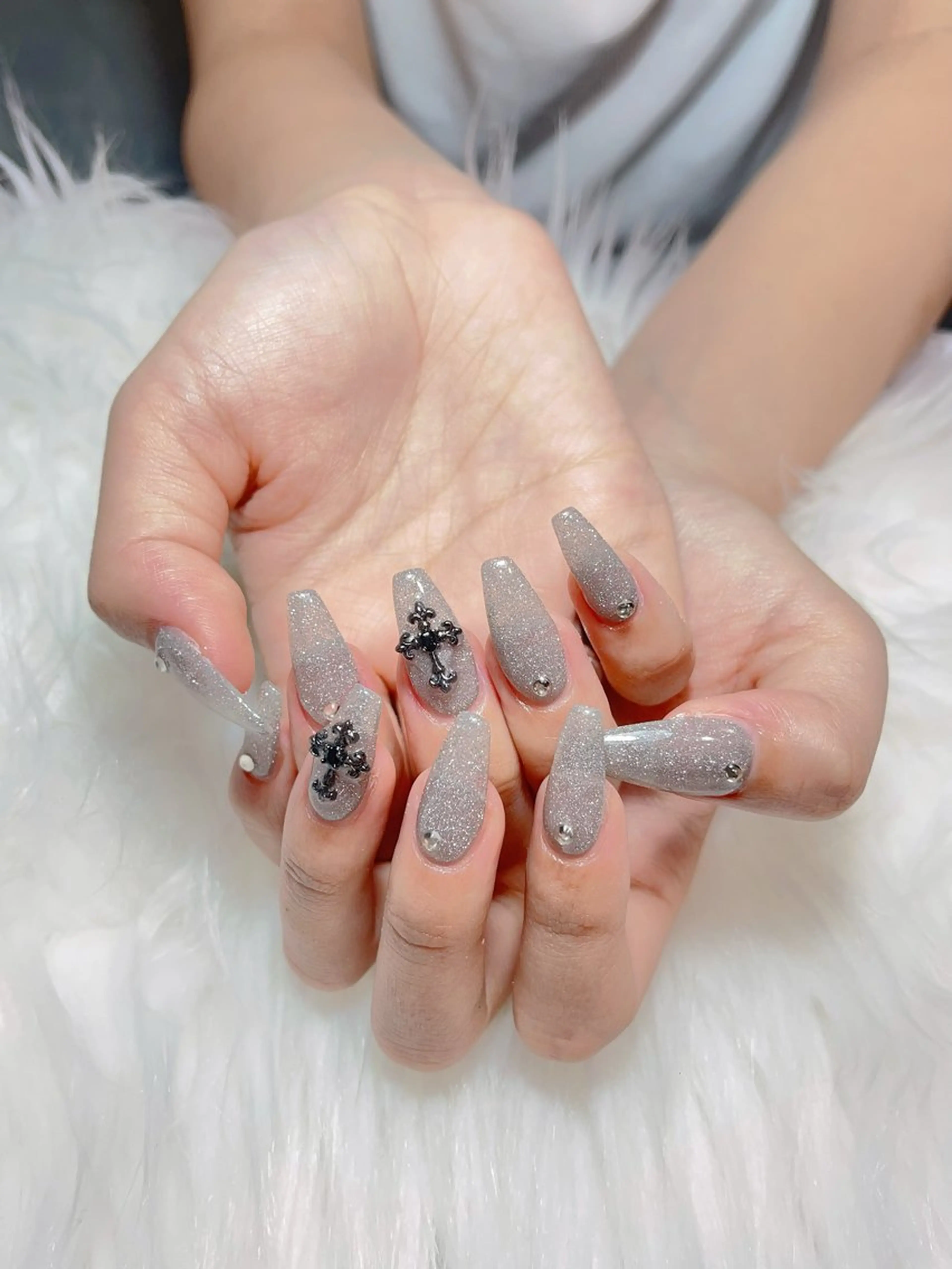 ネイル ネイルチップ 西野 カナのネイルデザイン