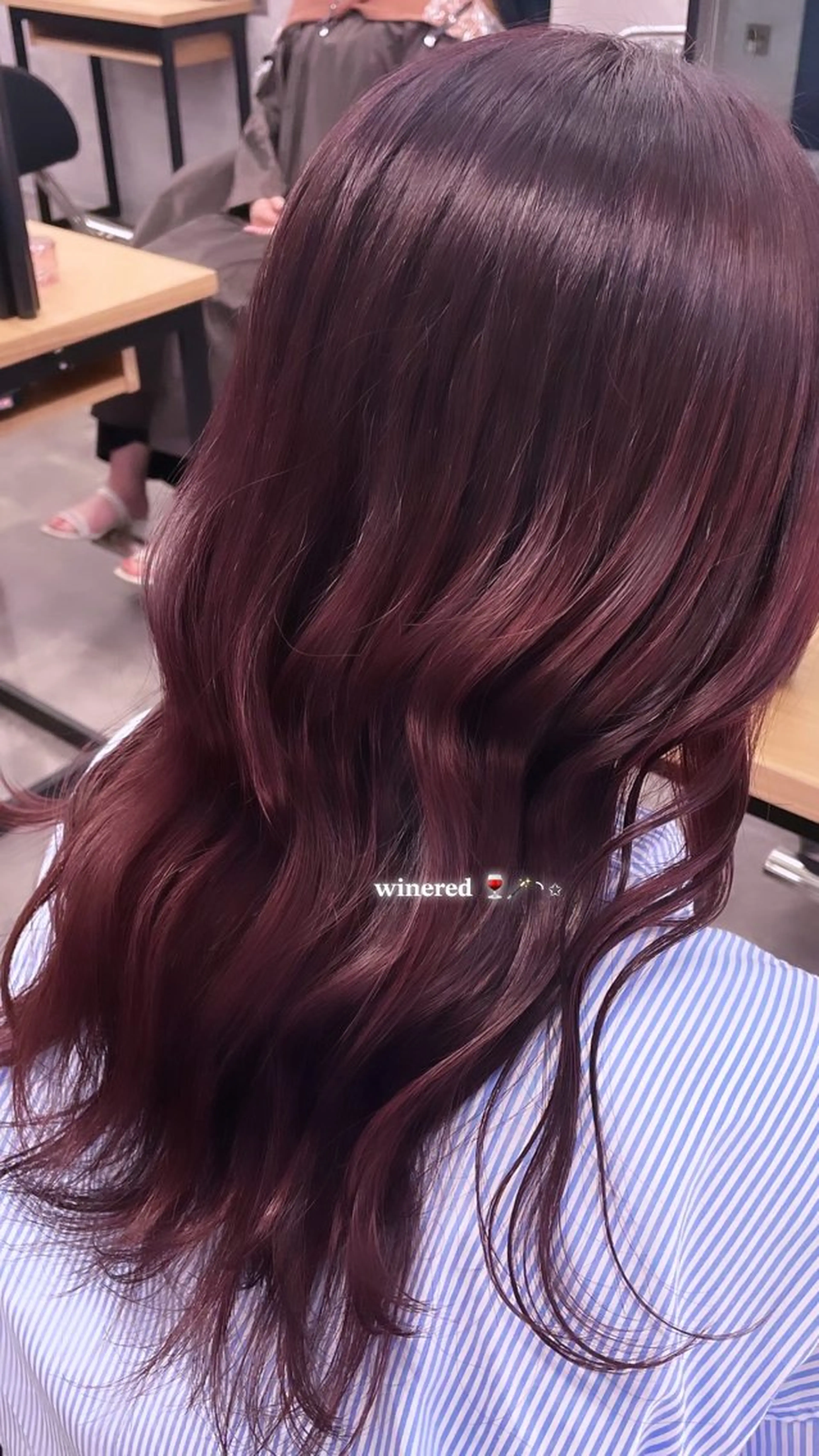 カラー ブリーチ ブリーチなしカラー レッドカラー ヘアカラー 🪡 KIMU🪡🎀のヘアスタイル