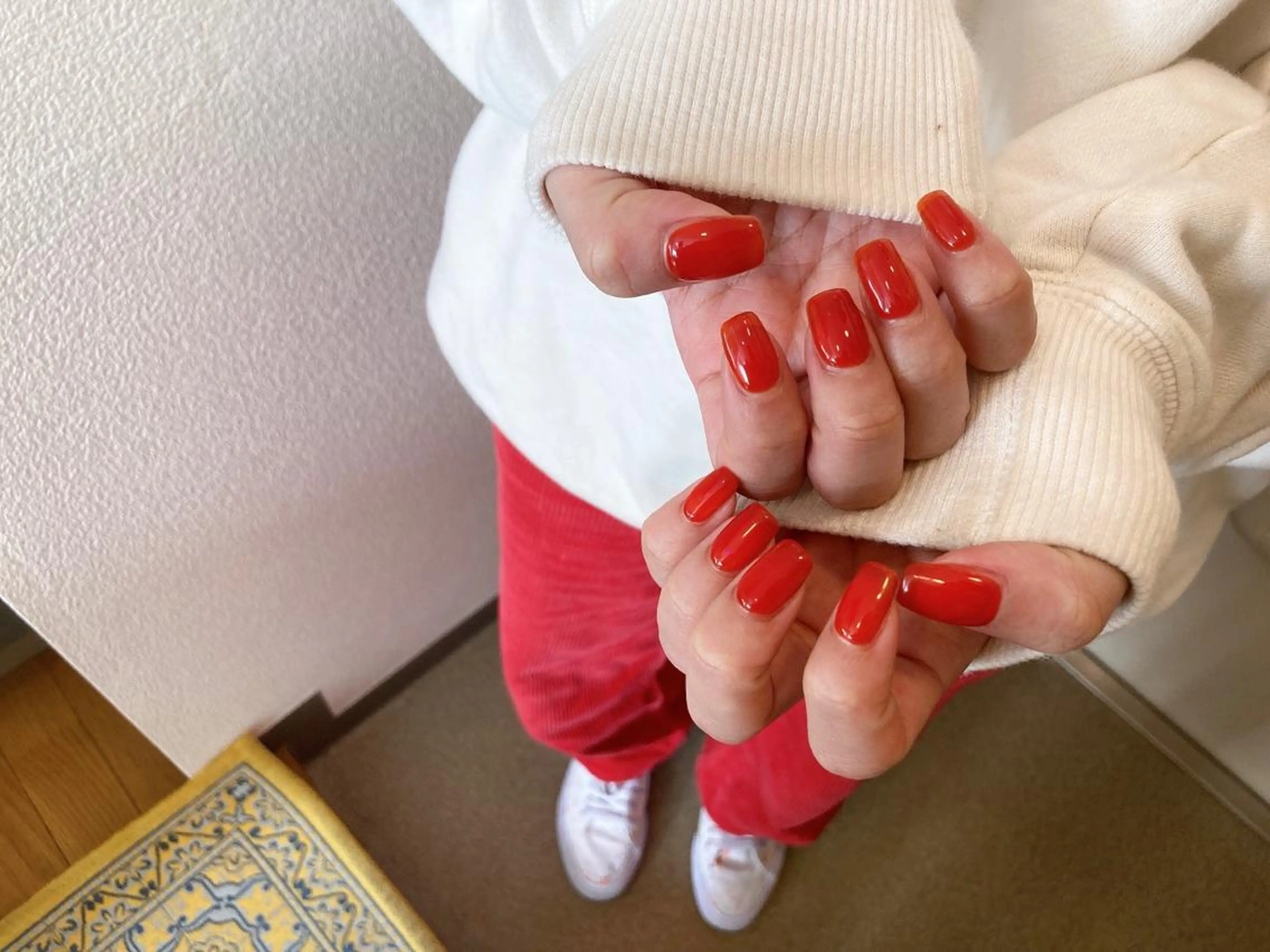 ネイル ワンカラーネイル ハンドネイル mogunail &blowのネイルデザイン