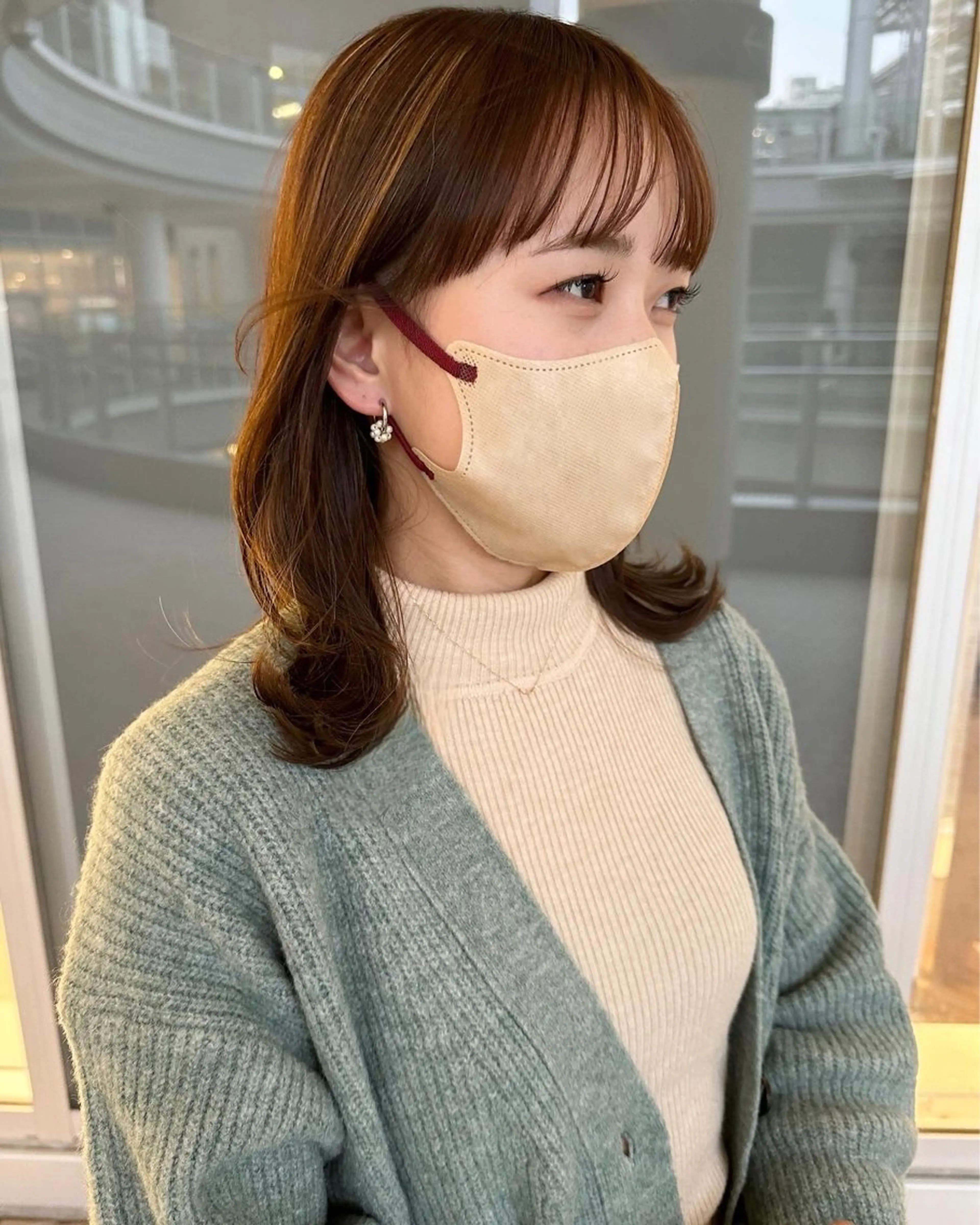 ミディアム K-two谷町❄️ hinaのヘアスタイル