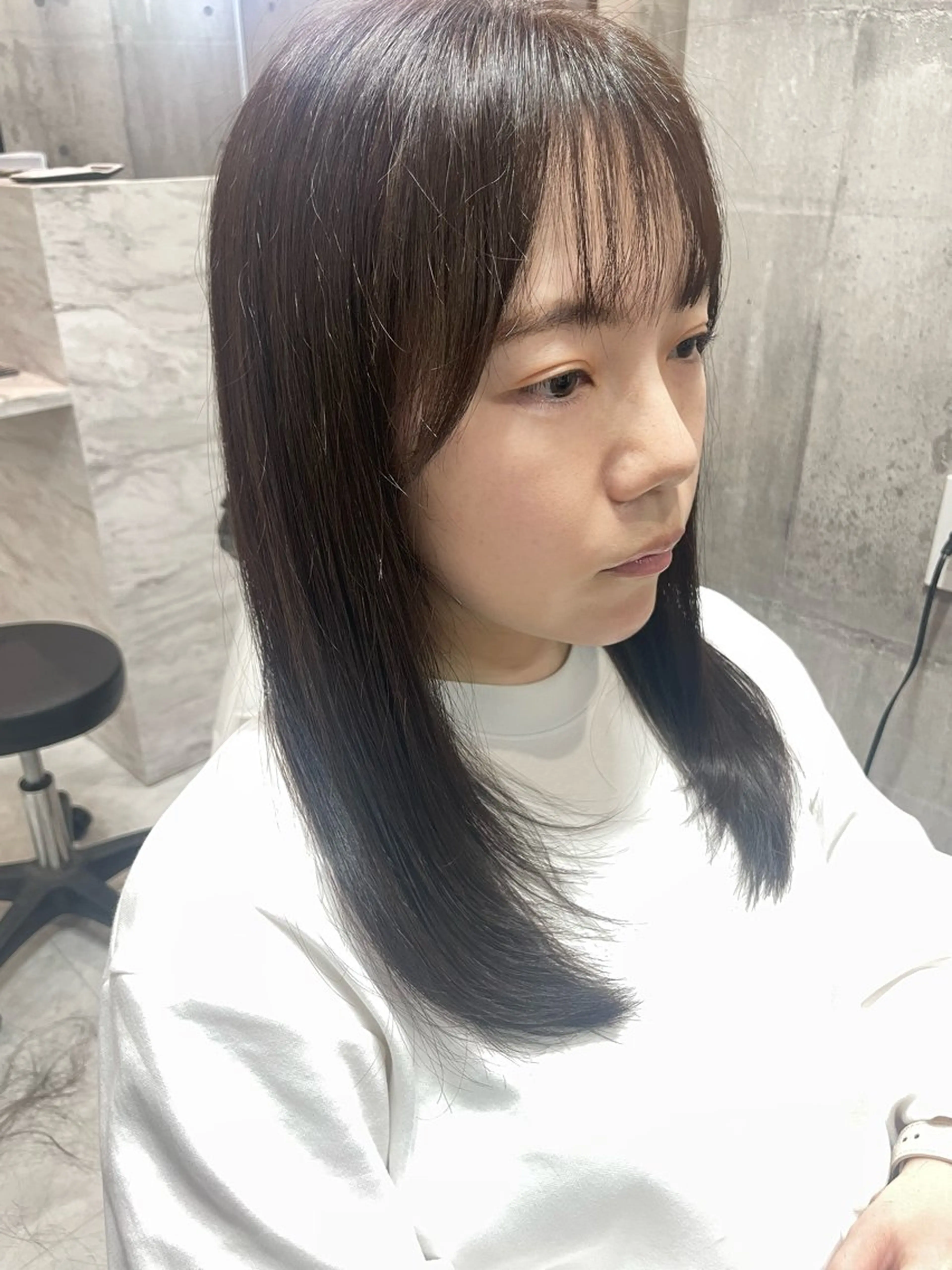 ロング 五十嵐 満梨奈のヘアスタイル