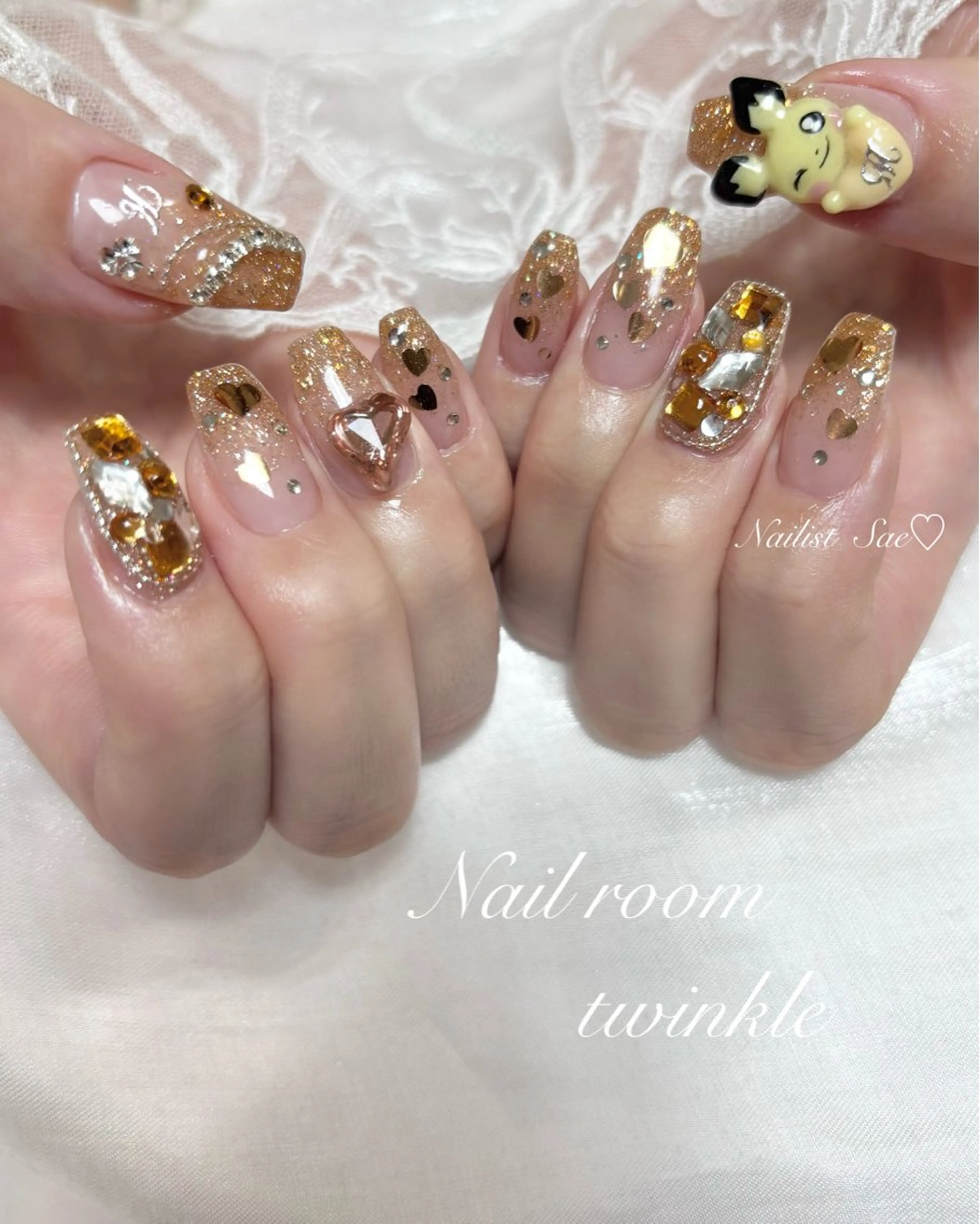 ネイル Nail room twinkleのネイルデザイン