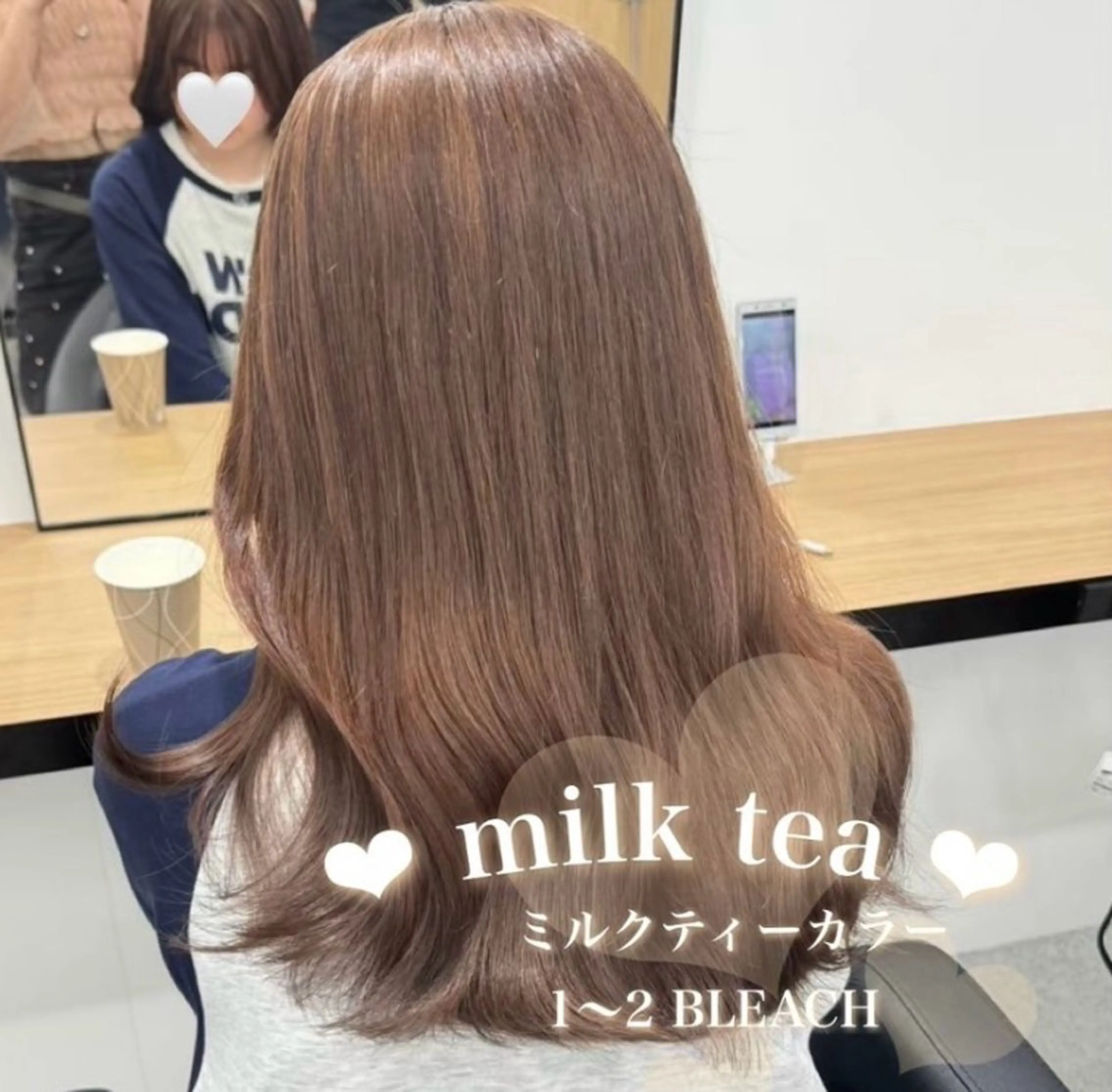 カラー girly❤︎暖色ヘ ア➰🎀HINANOのヘアスタイル