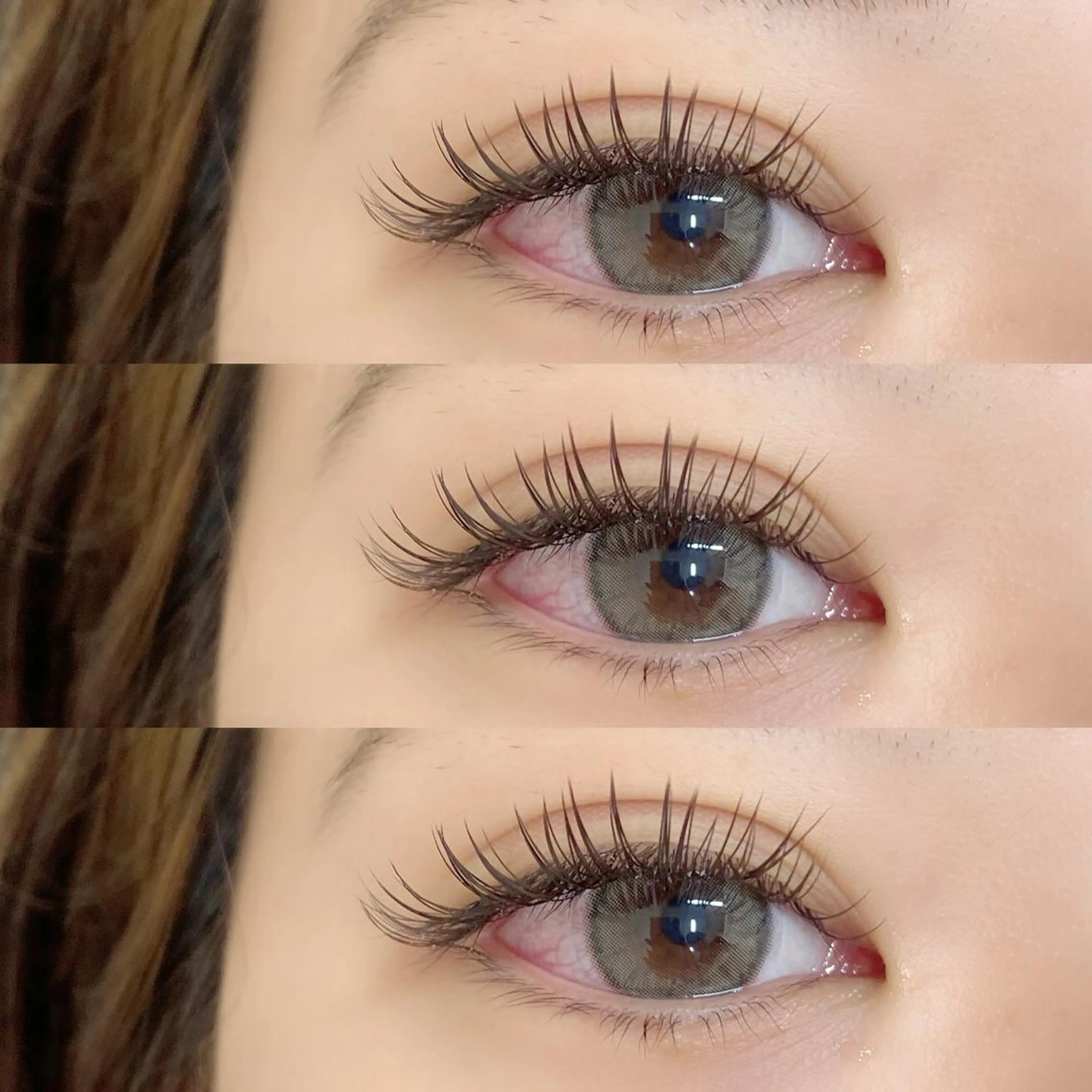 マツエク・マツパ CCカール Cカール カラーマツエク BAMBI 🖤KAWAIのマツエク・マツパデザイン