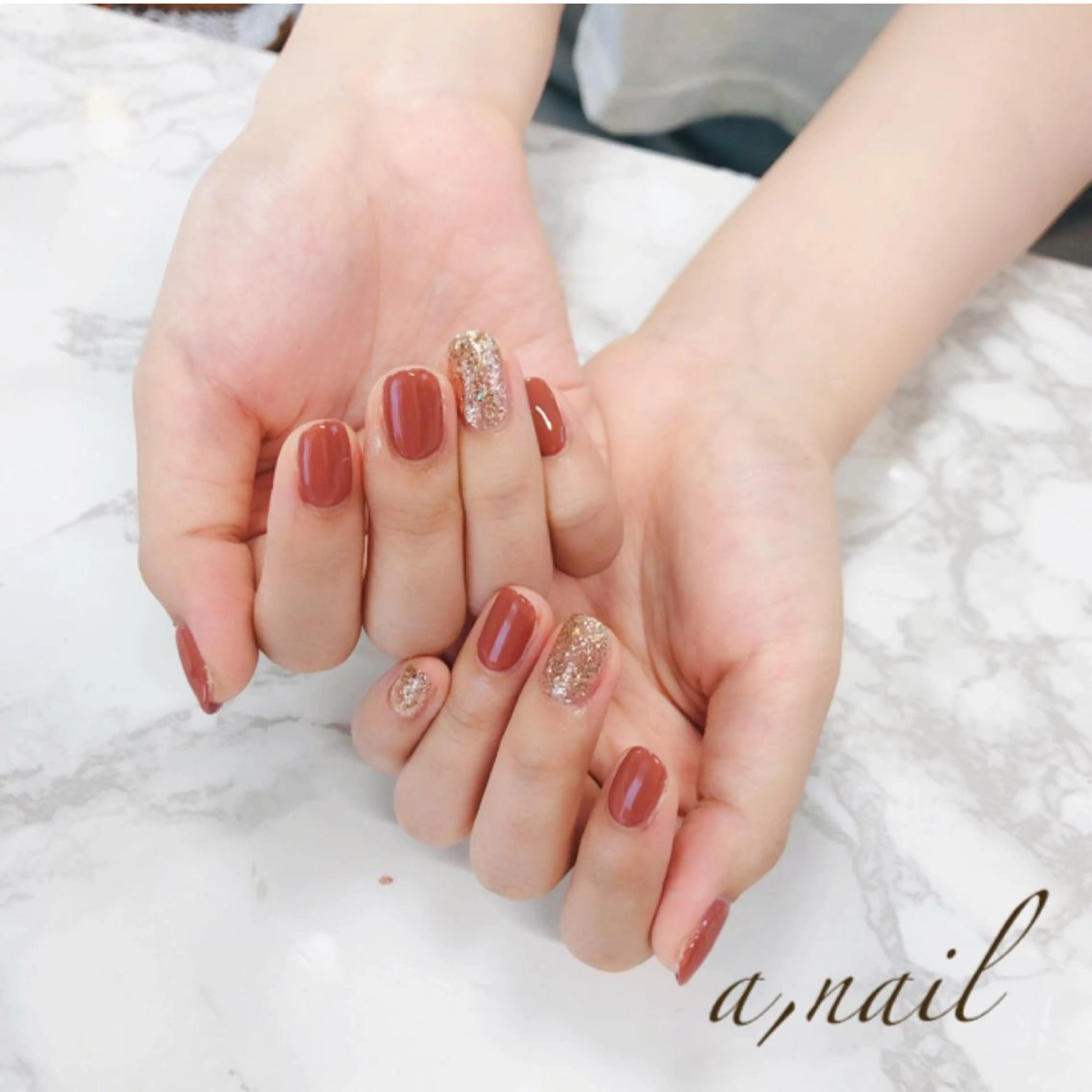 ネイル フットネイル ジェルネイル グラデーション オフィスネイル ワンカラーネイル ハンドネイル ネイルサロン エーネイルのネイルデザイン