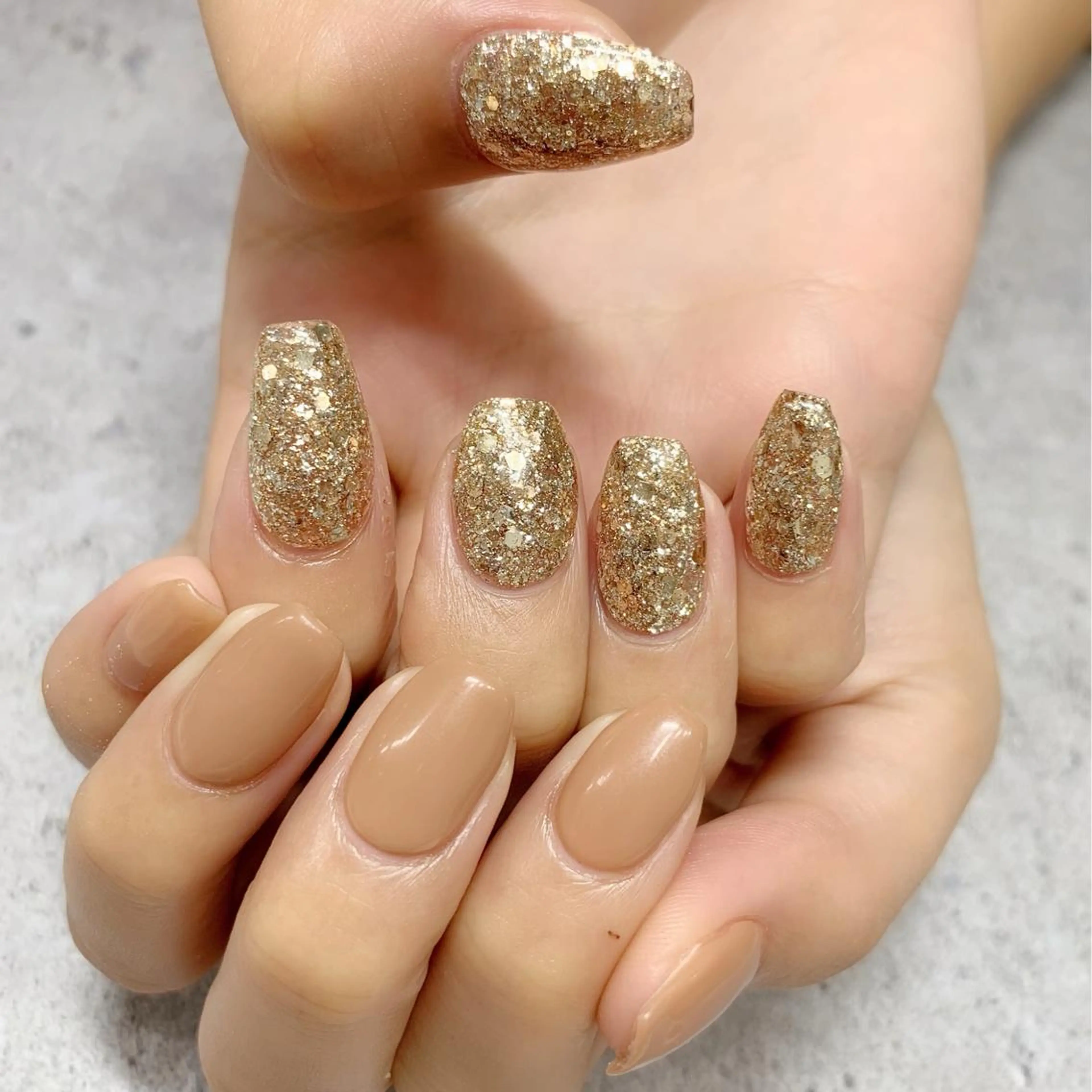 ネイル ワンカラーネイル 山田 真里のネイルデザイン