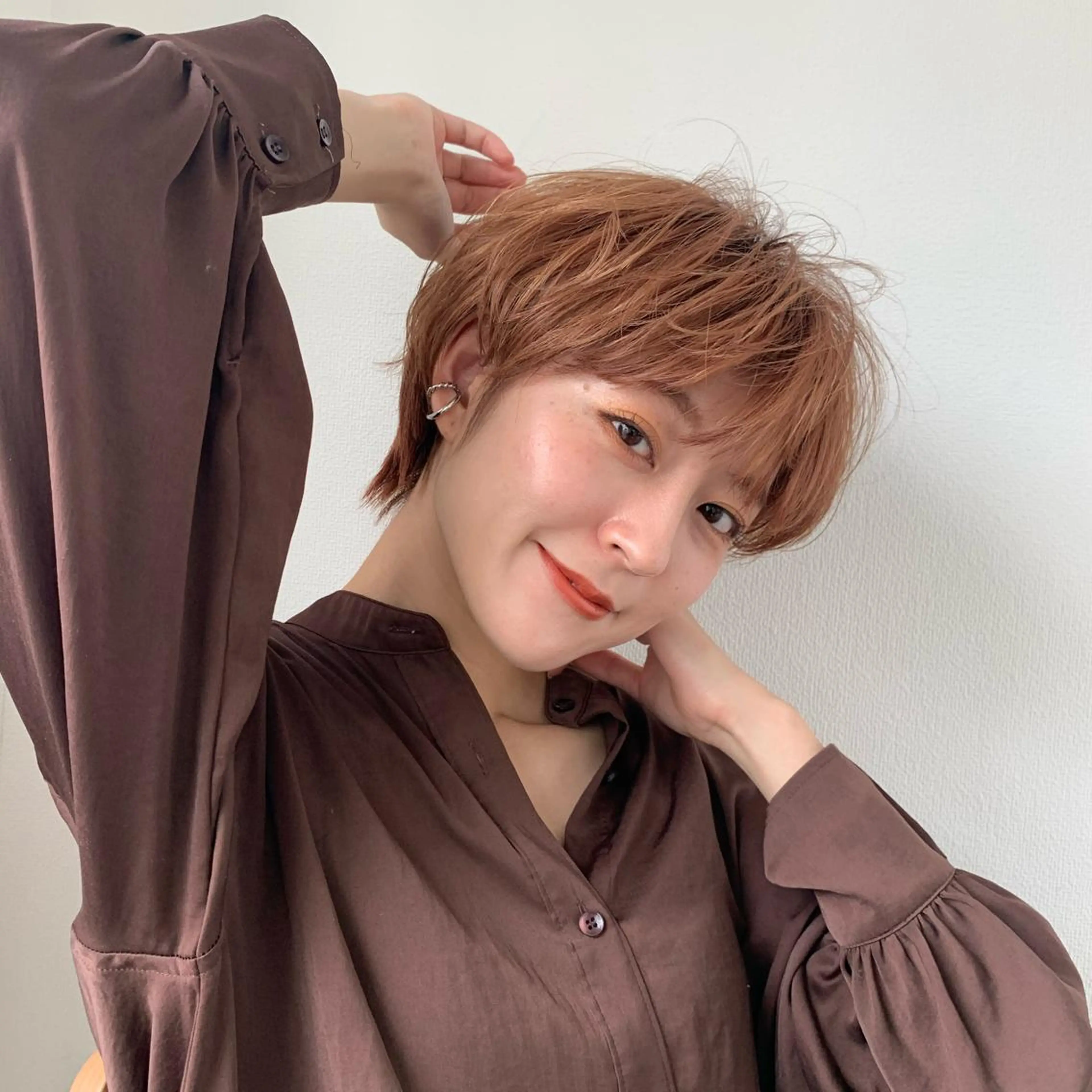 ショート 丸みショート ショートヘア 髪質改善/ 縮毛矯正/相原聡のヘアスタイル