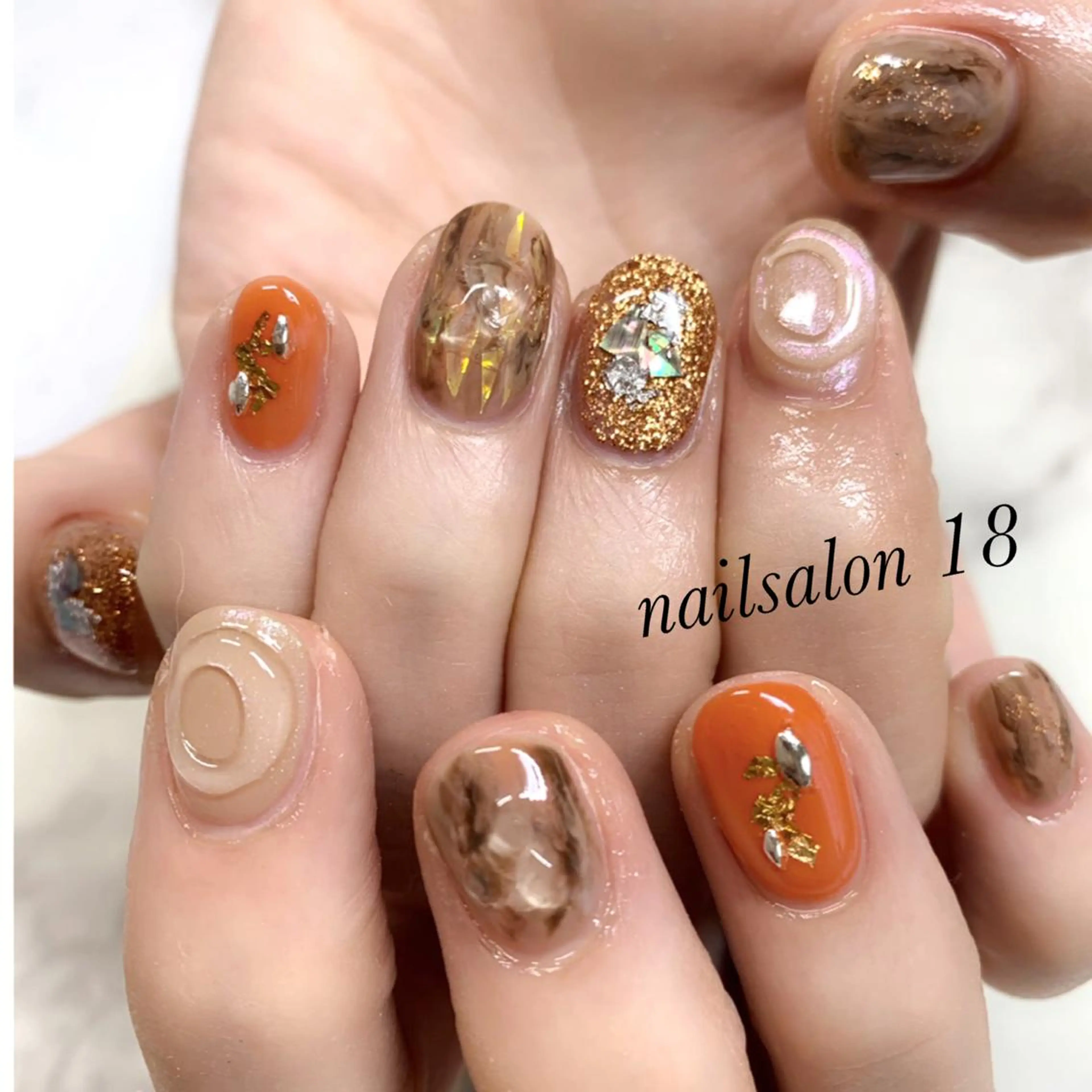 メンズ ネイル nail salon 18.のネイルデザイン