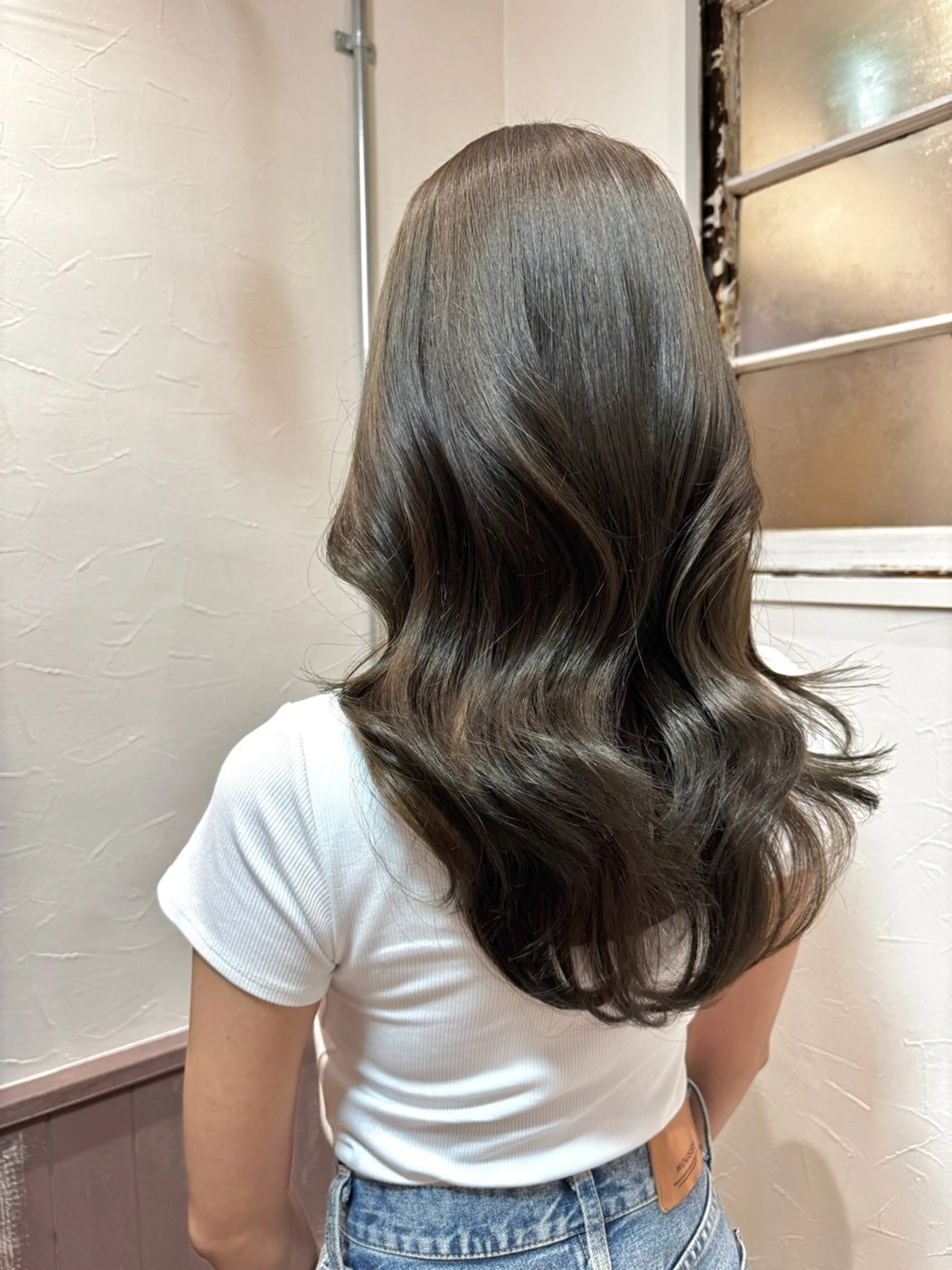 ロング カラー カット ヘアカラー トリートメント 矢場町/ダブルカラー /レイヤー/アリサのヘアスタイル