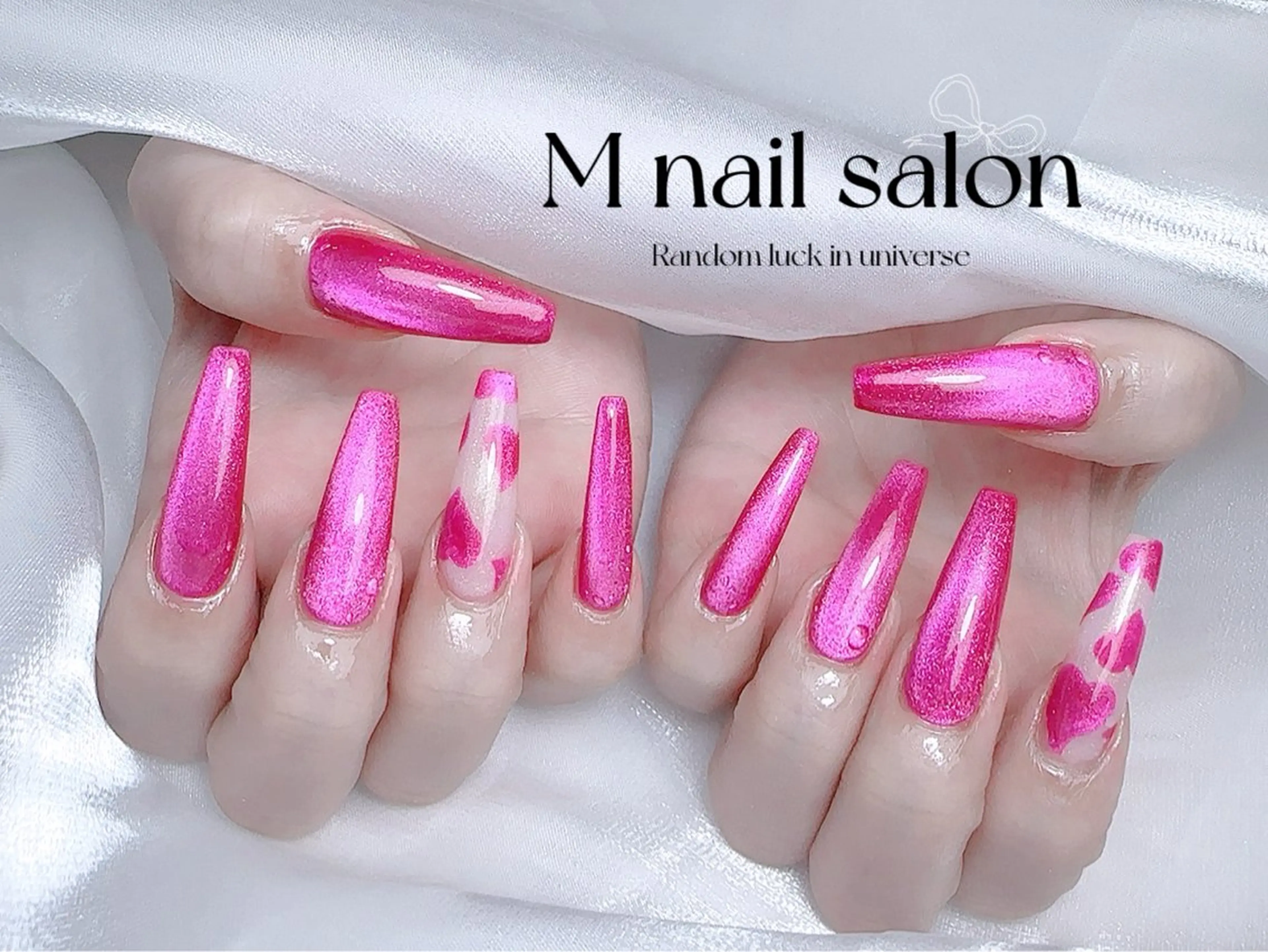 ネイル ハンドネイル M🌷nail 長さだし専門店のネイルデザイン