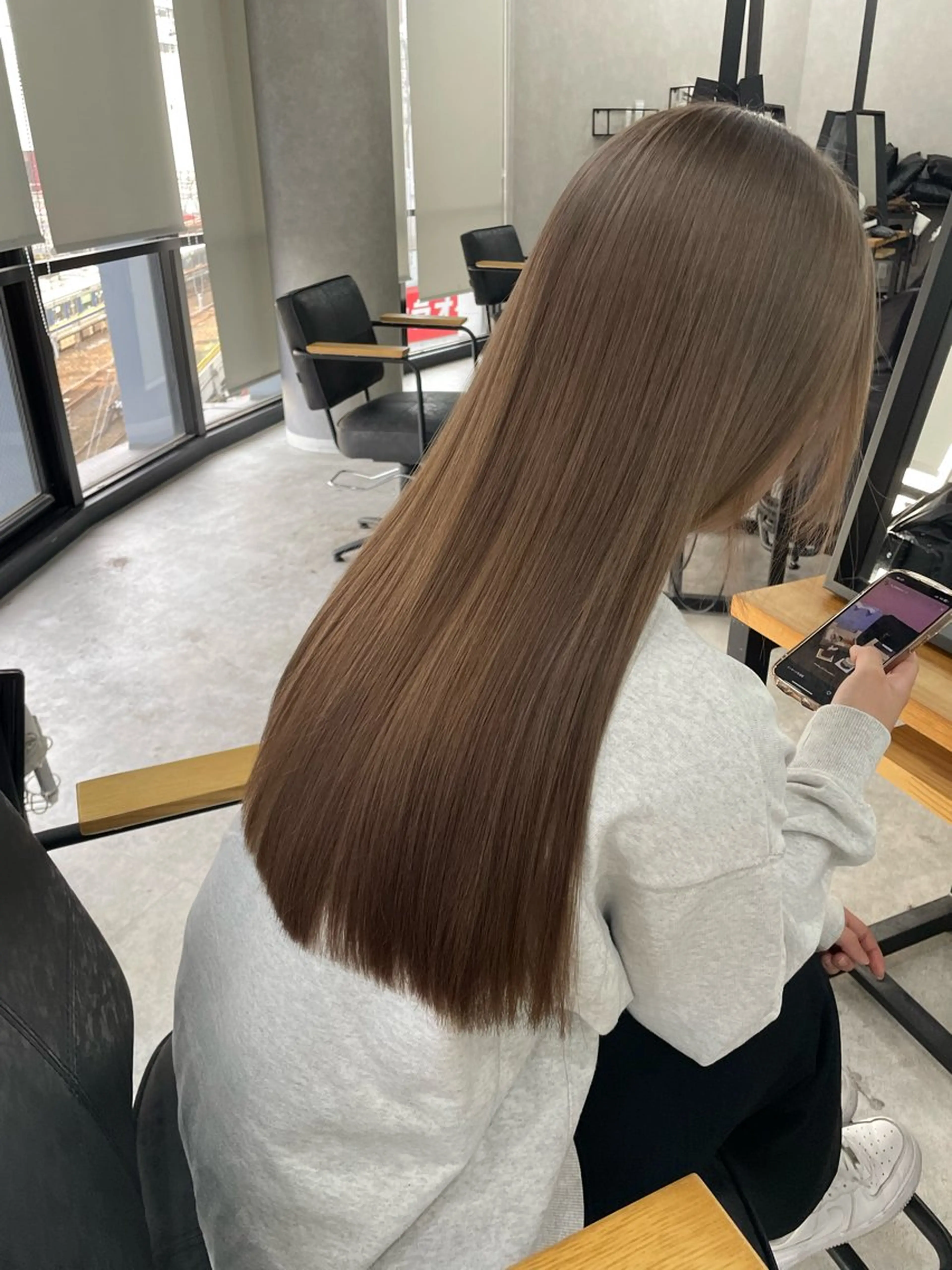 ロング トリートメント 梅田韓国ヘア kiara🩷彡のヘアスタイル