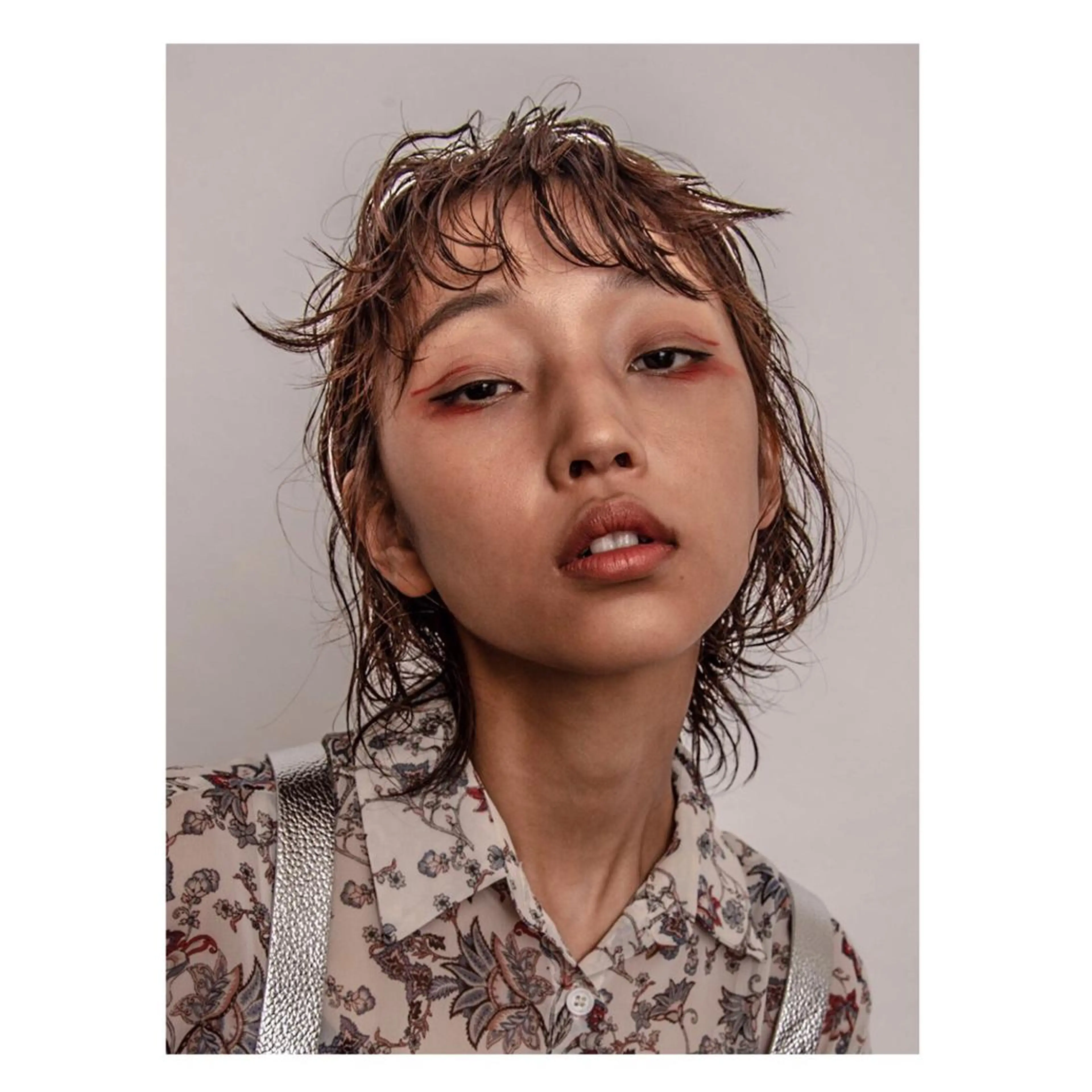 カラー Ashanti 磯崎のヘアスタイル