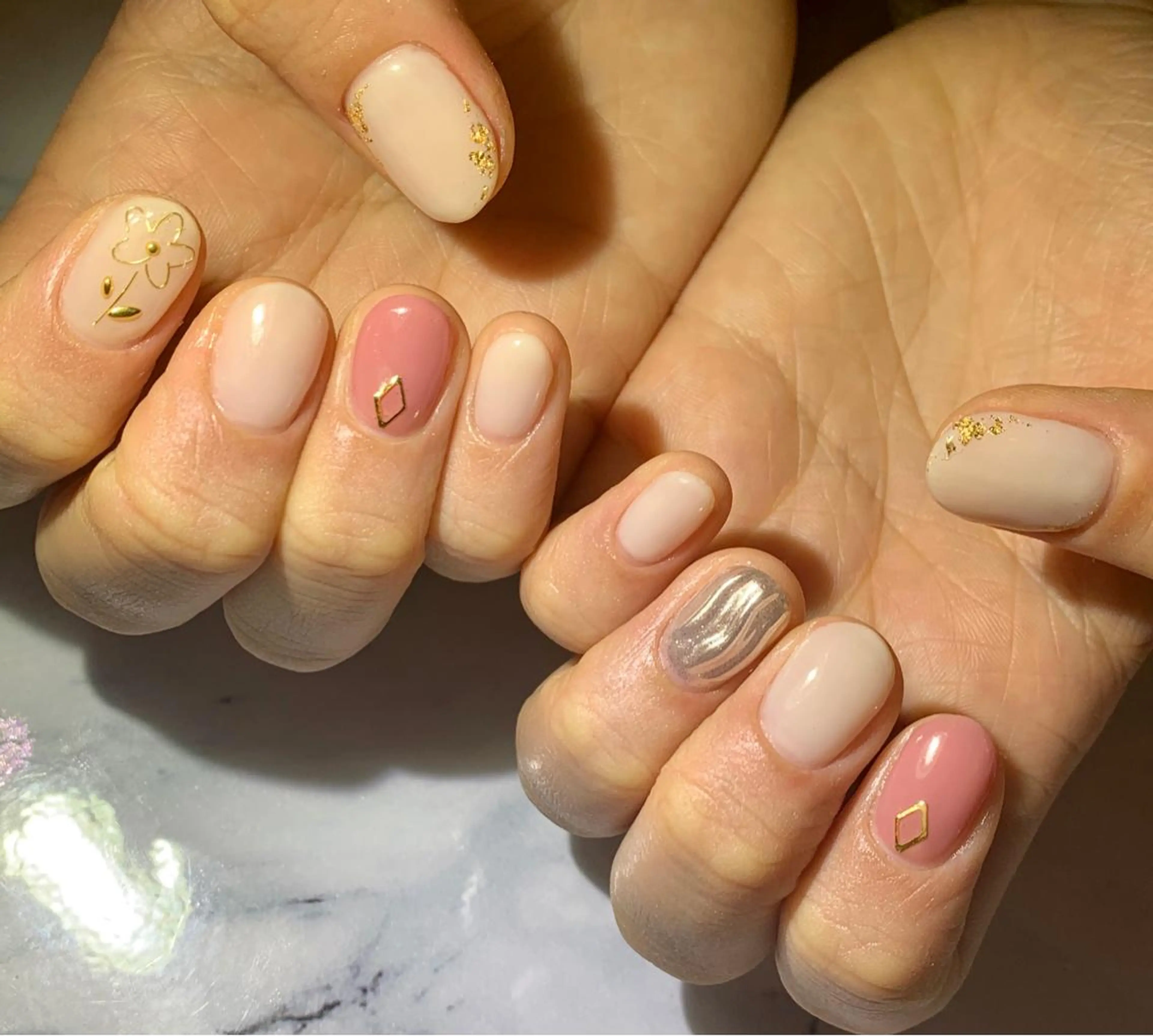 ネイル アートネイル Lino+ ネイル&よもぎ蒸しのネイルデザイン