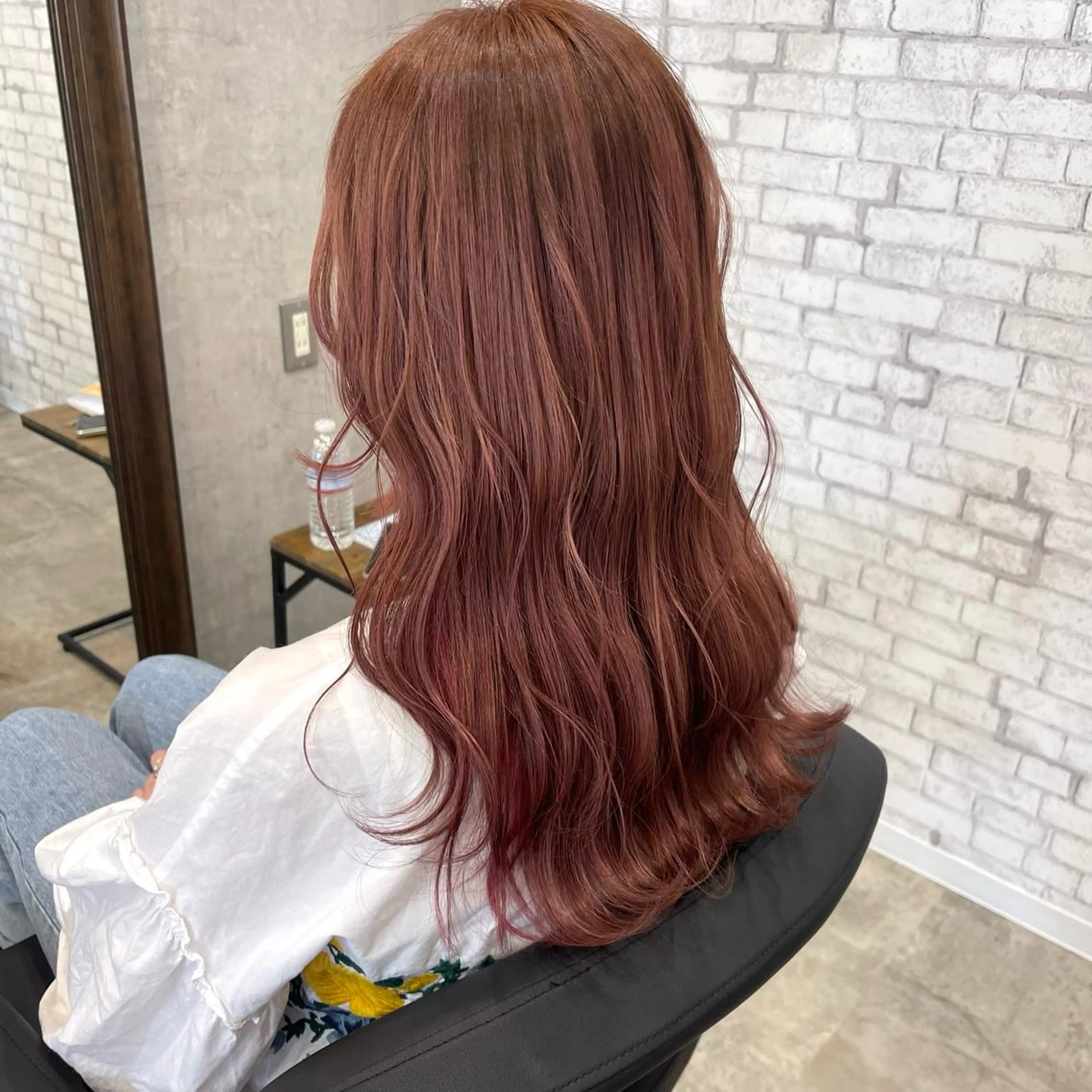 セミロング カラー ヘアアレンジ 🌻あいり merci.🌻のヘアスタイル