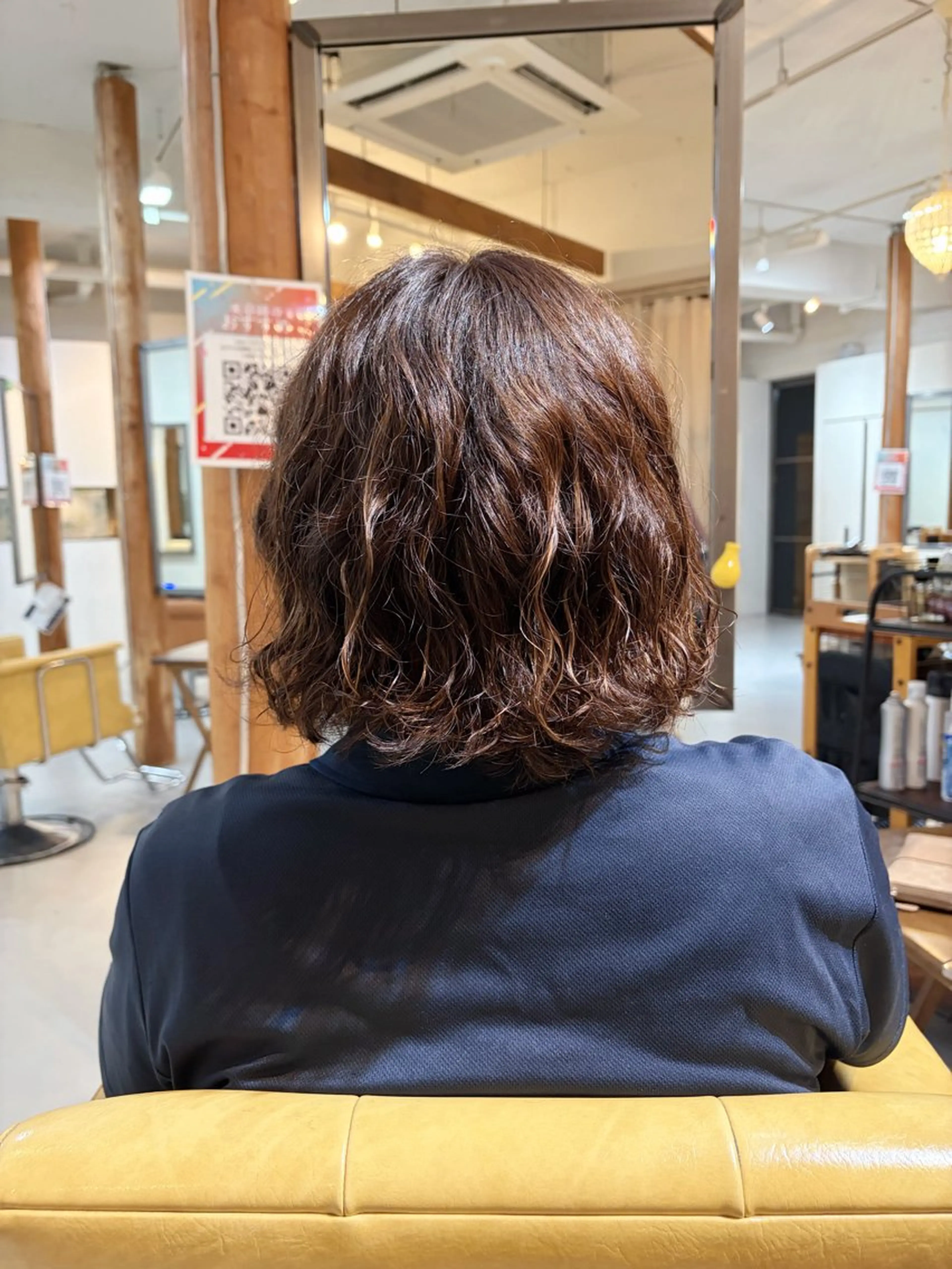 パーマモデルの写真