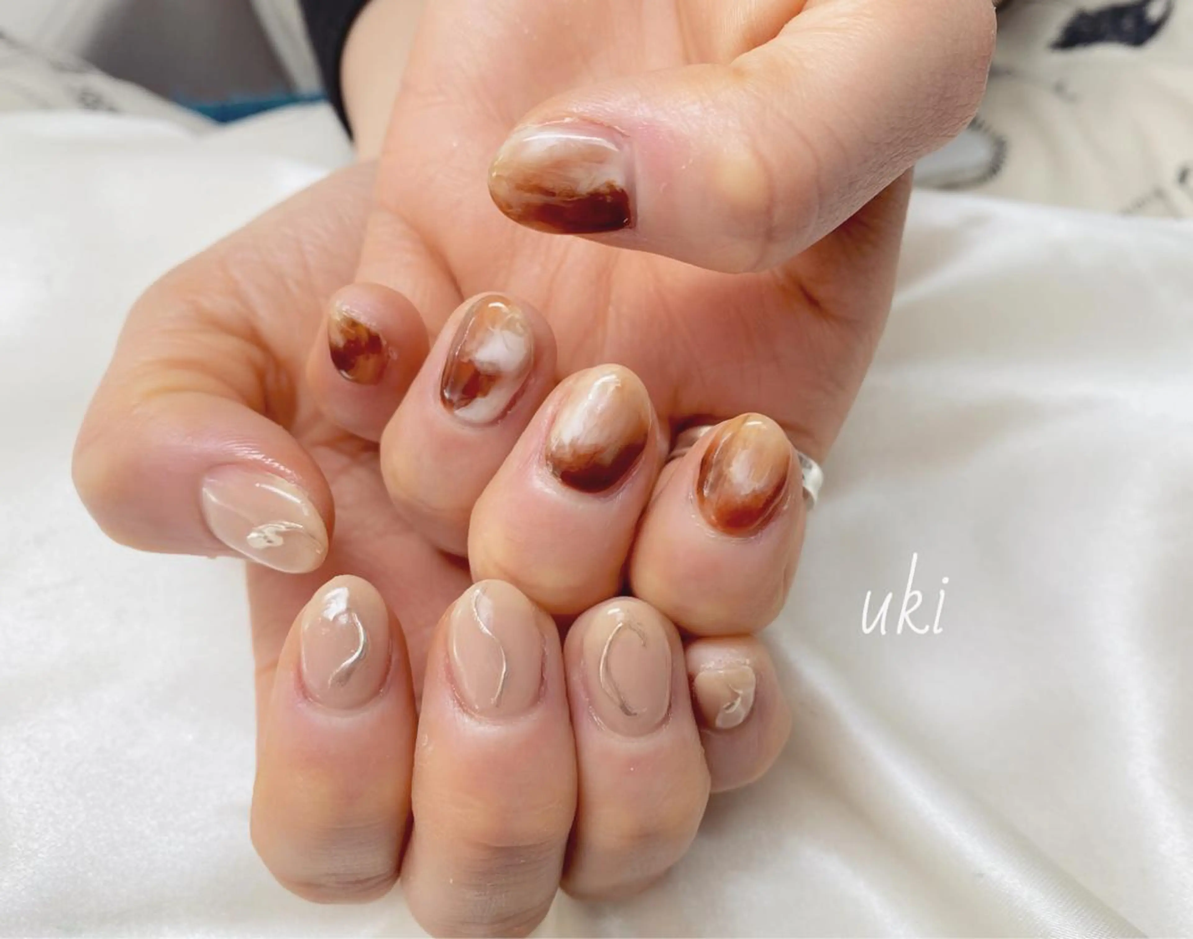 ネイル ハンドネイル Ameri nail /UKIのネイルデザイン