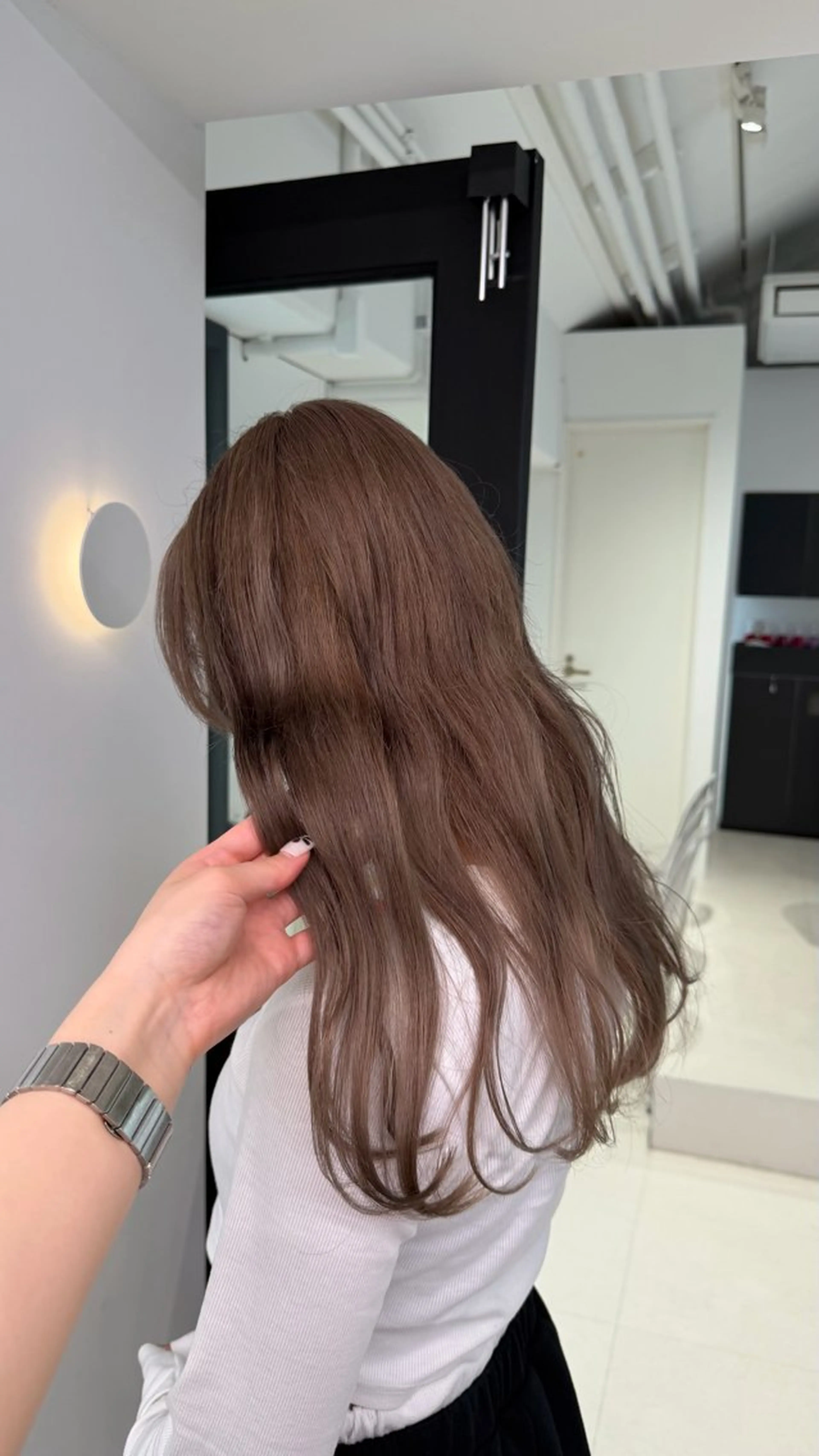 ロング カラー ヘアカラー トリートメント naturalカラー / Rukaのヘアスタイル