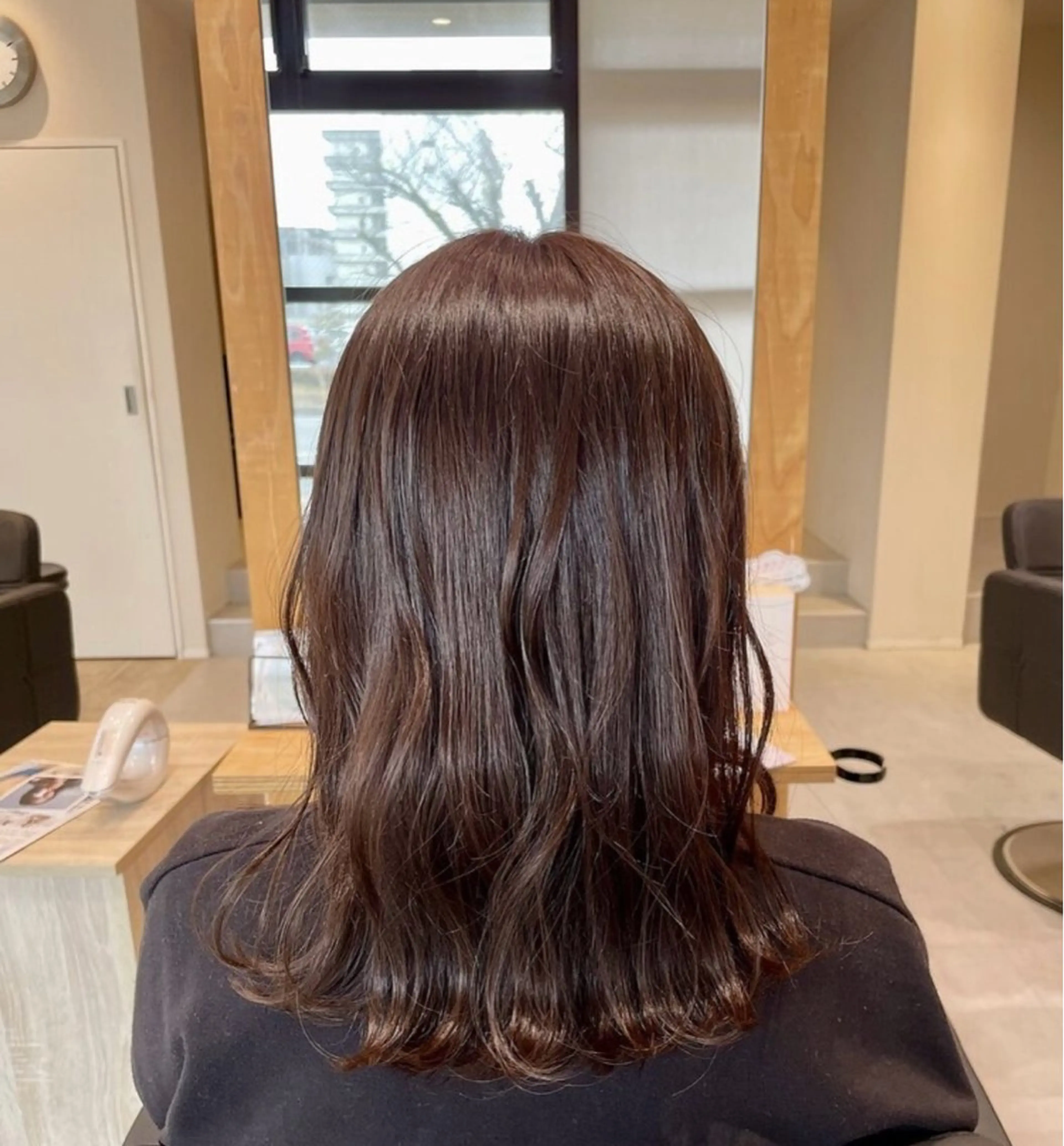 カラー ブラウンカラー モカブラウン ヘアカラー ヘアセット 🌹ミラクル美容師 🌹くっぽのヘアスタイル