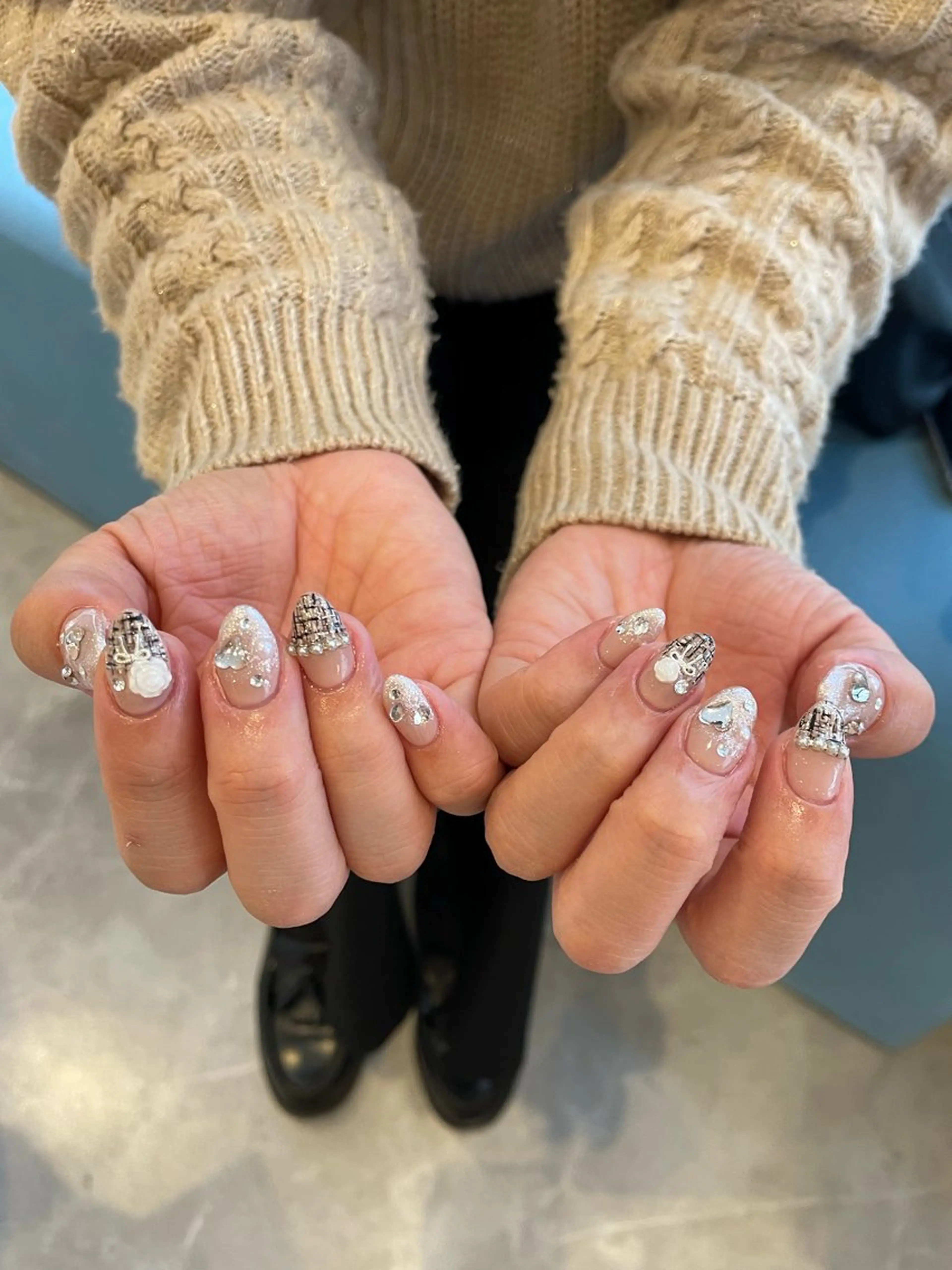 ミディアム ハンドネイル mimin. by felimoのネイルデザイン