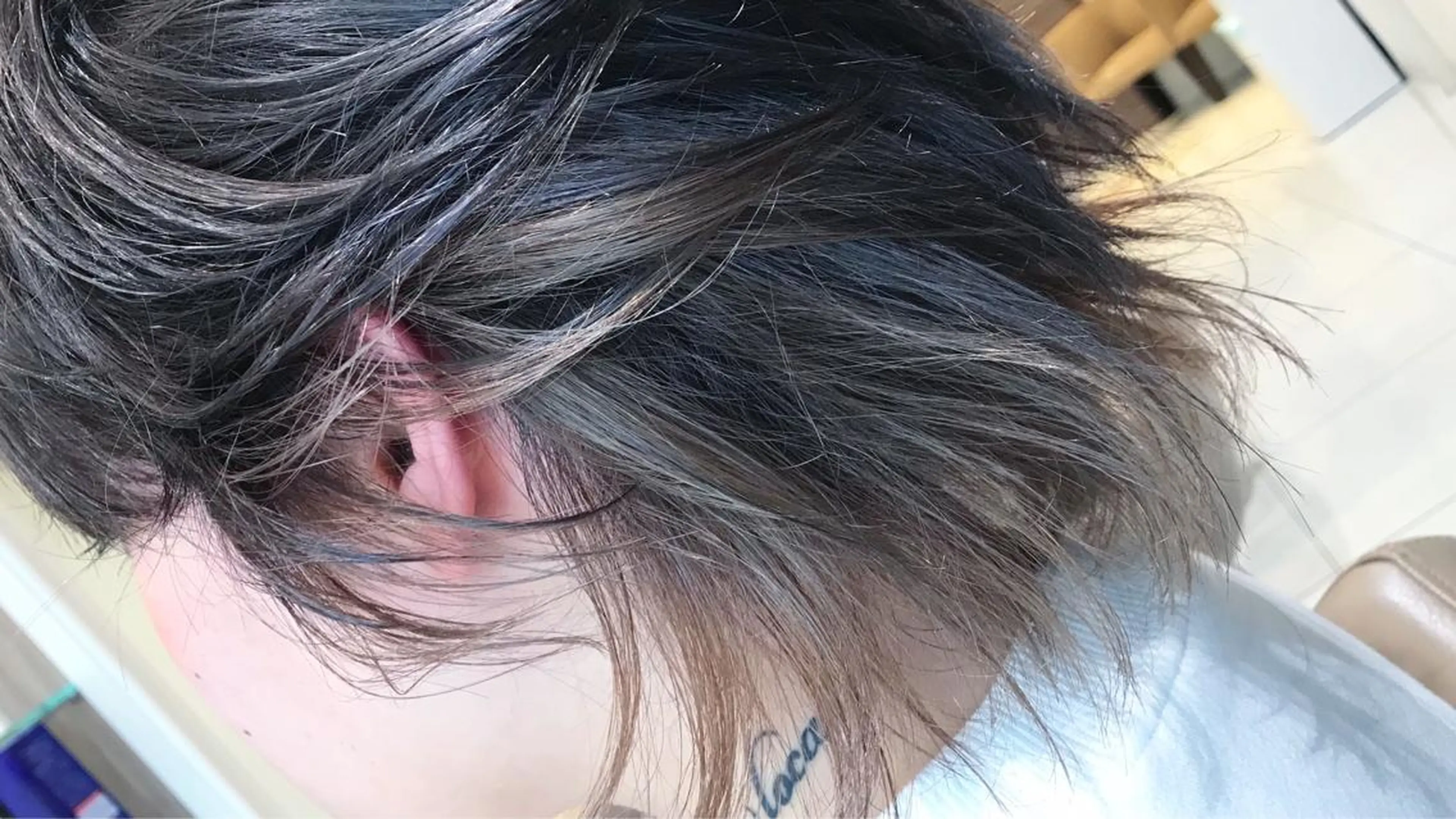 ショート カラー インナーカラー ヘアカラー トリートメント 当日予約🆗✂︎ ウエモト　タクのヘアスタイル