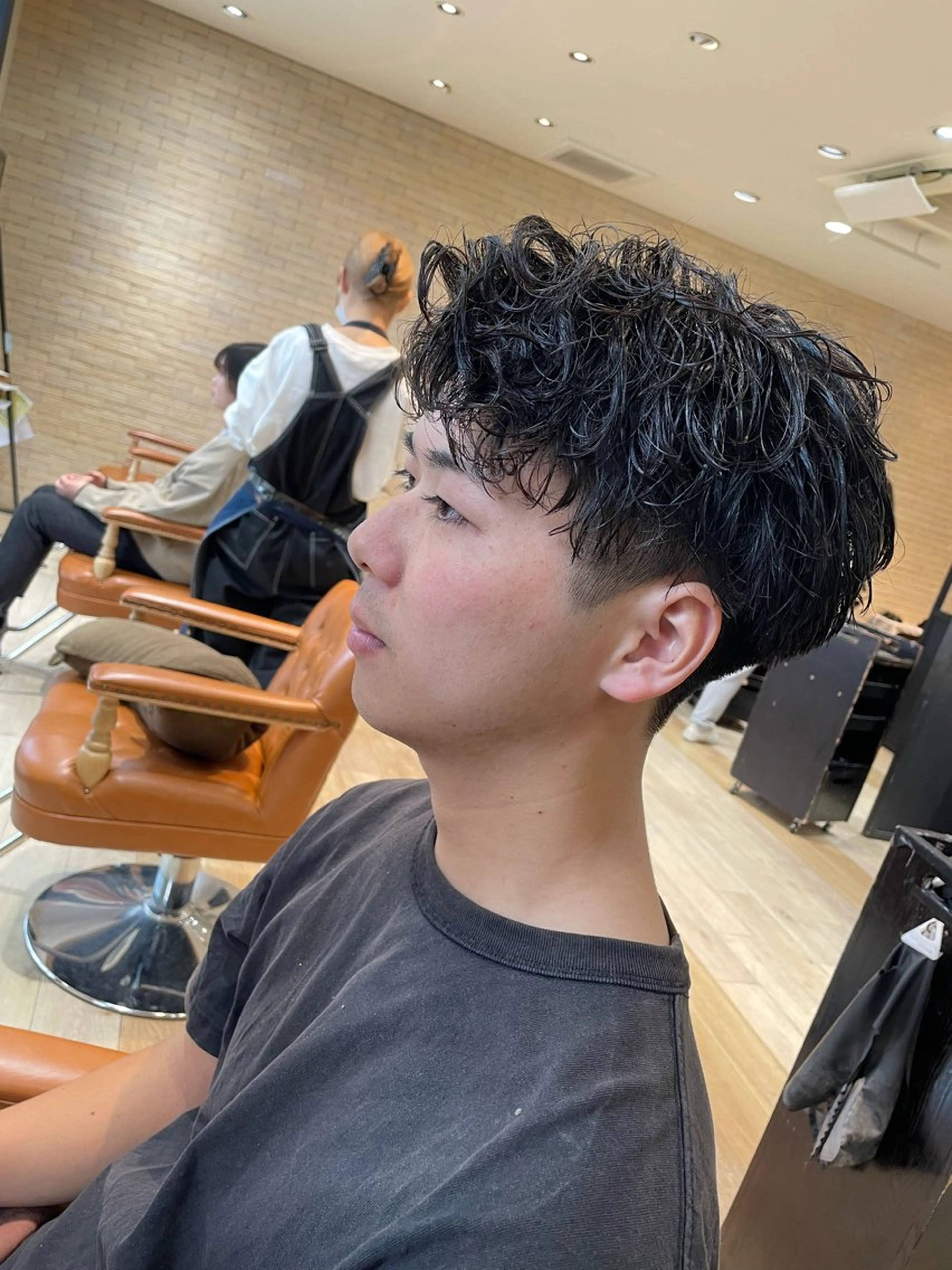 メンズ 亀川蓮 Agu hairのヘアスタイル
