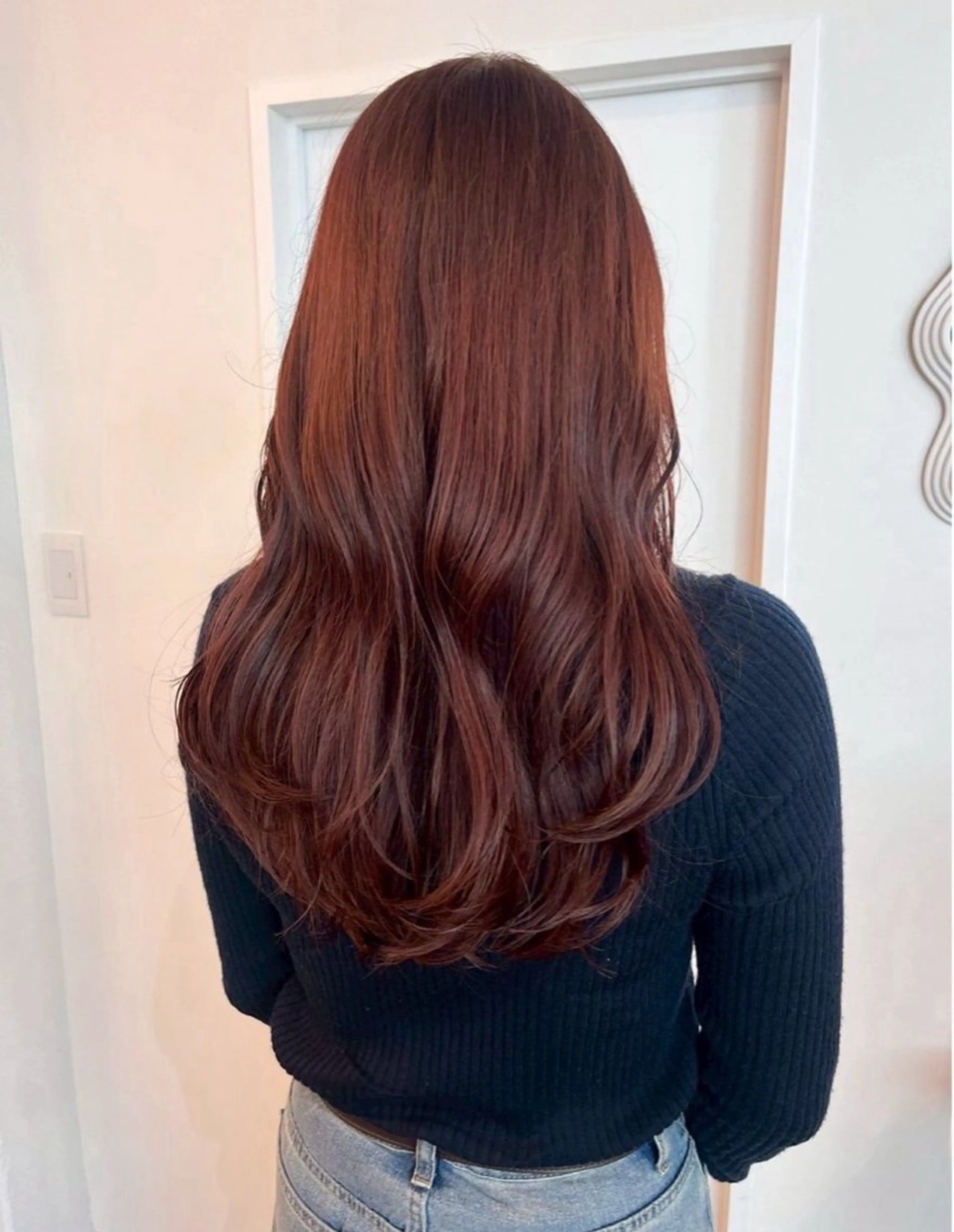 ロング カラー haruhi/暖色 ☀️透明感カラーのヘアスタイル