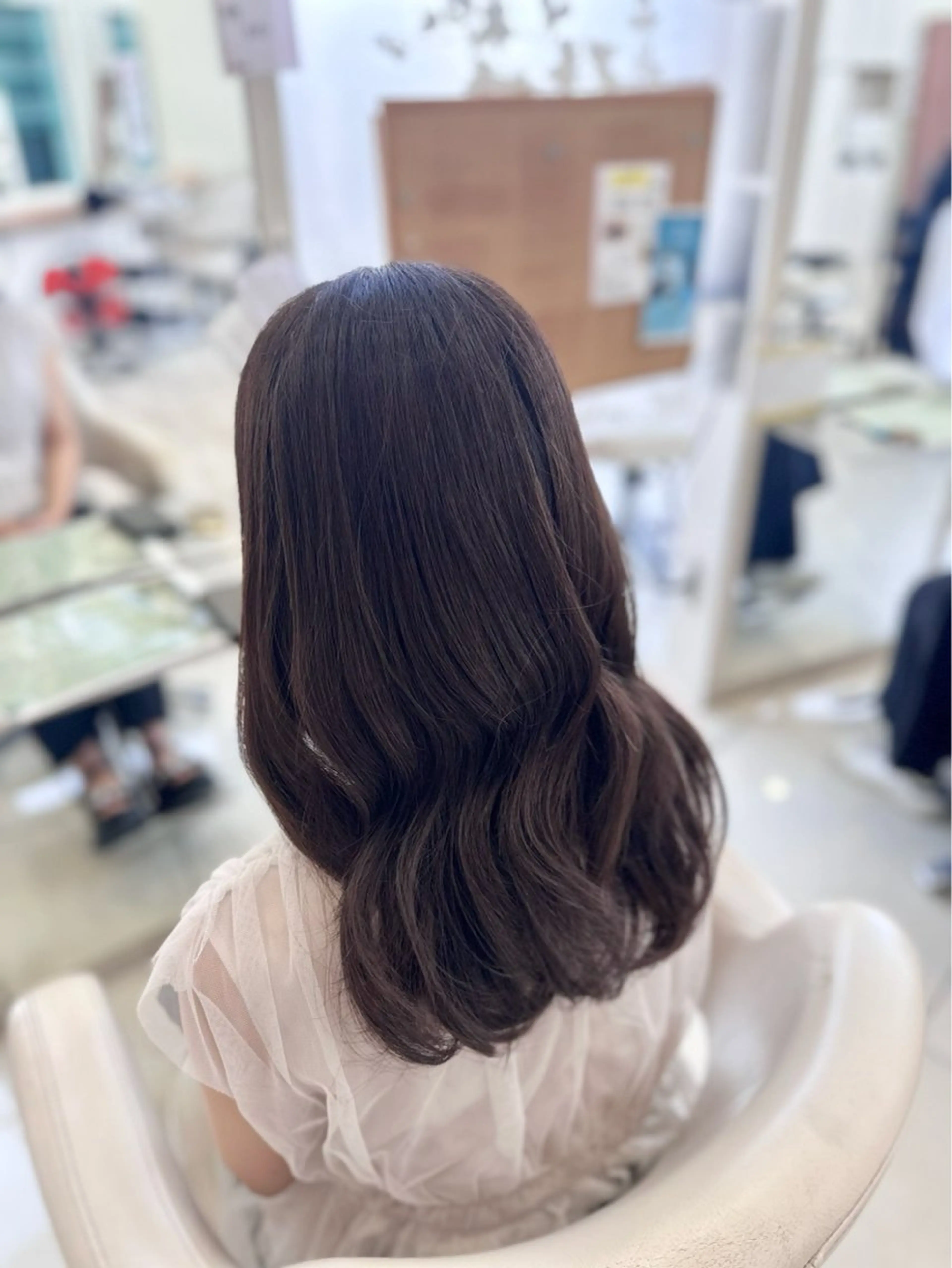 【土日限定】ブリーチなしワンカラー＋トリートメントの写真