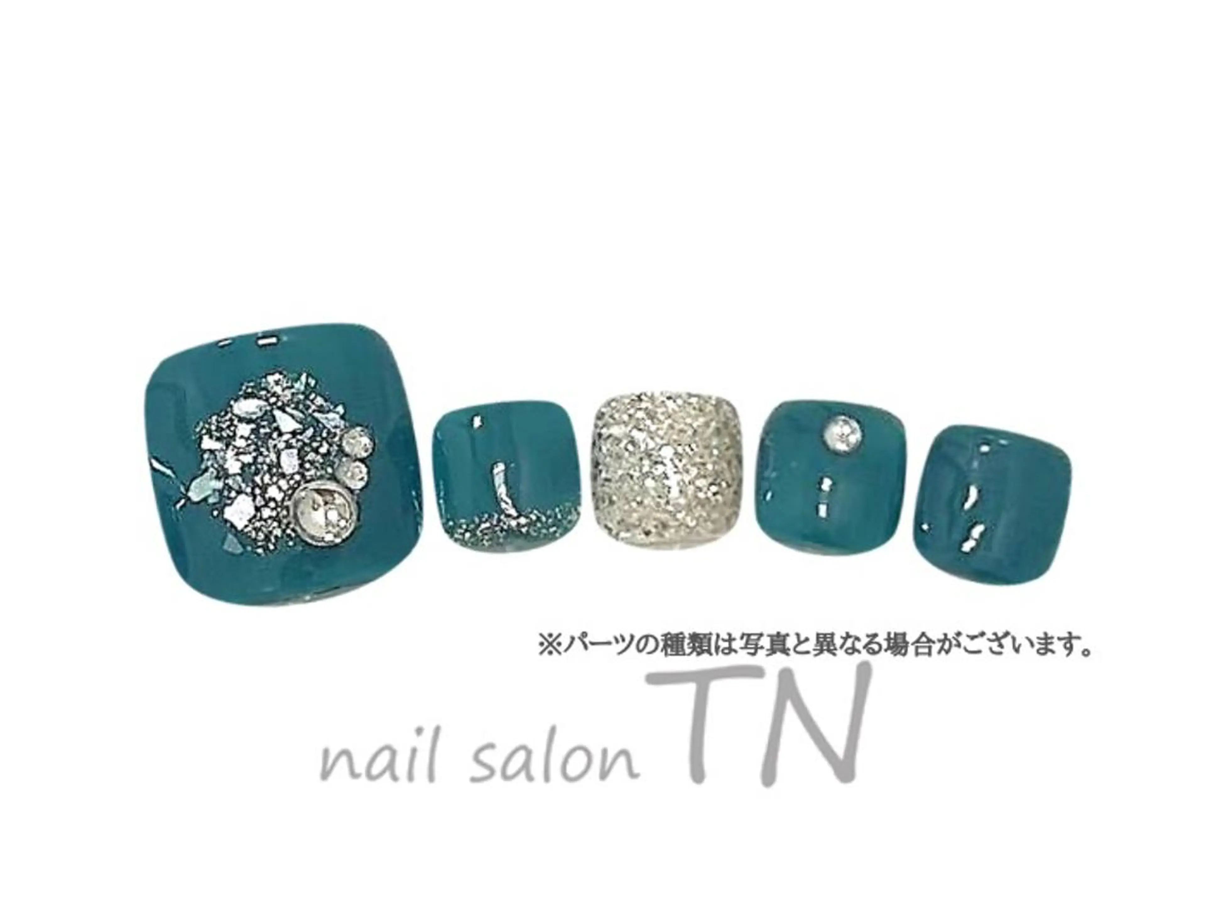 ネイル フットネイル 矢川 まどかのネイルデザイン