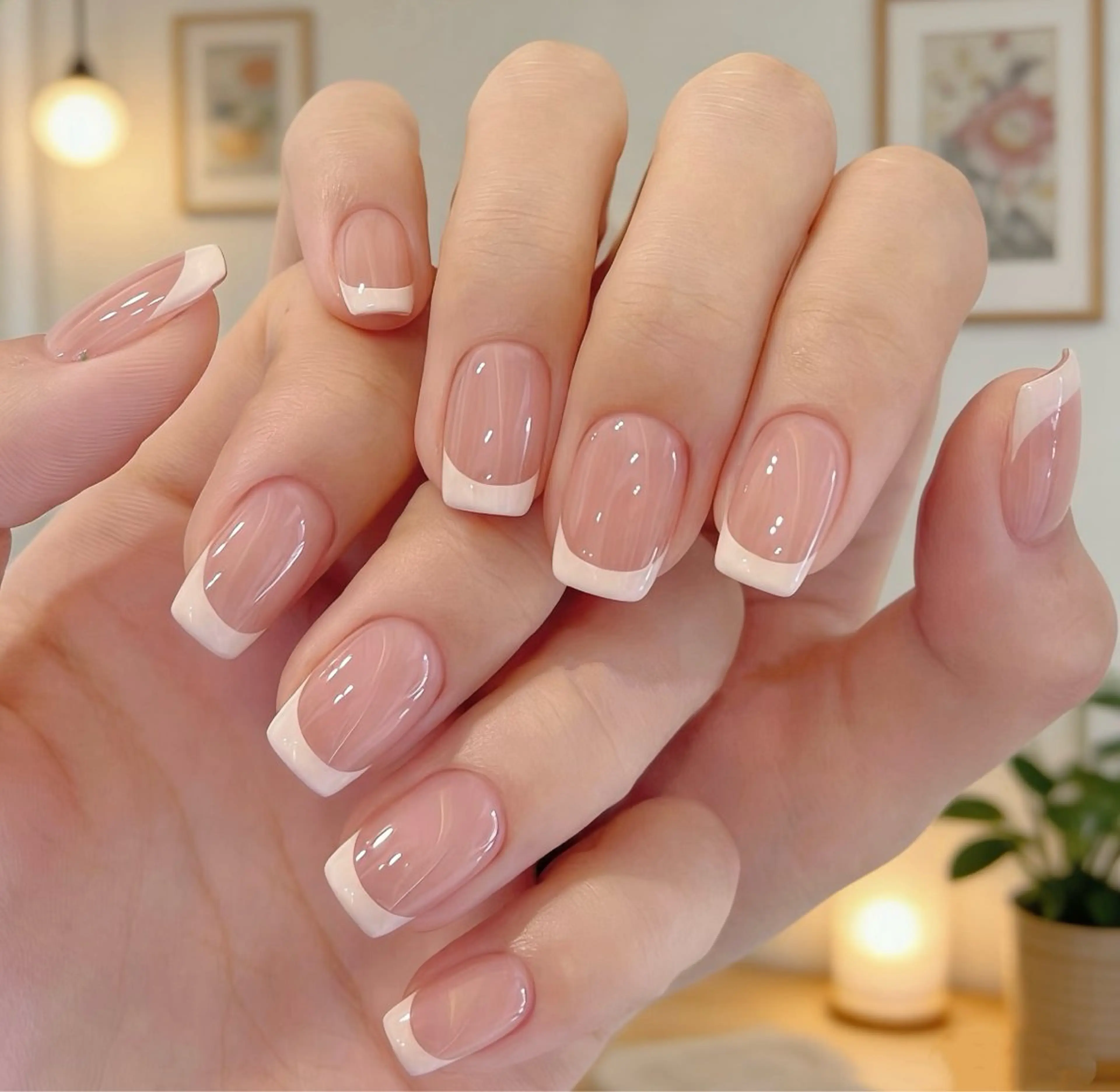 フレンチネイルの写真