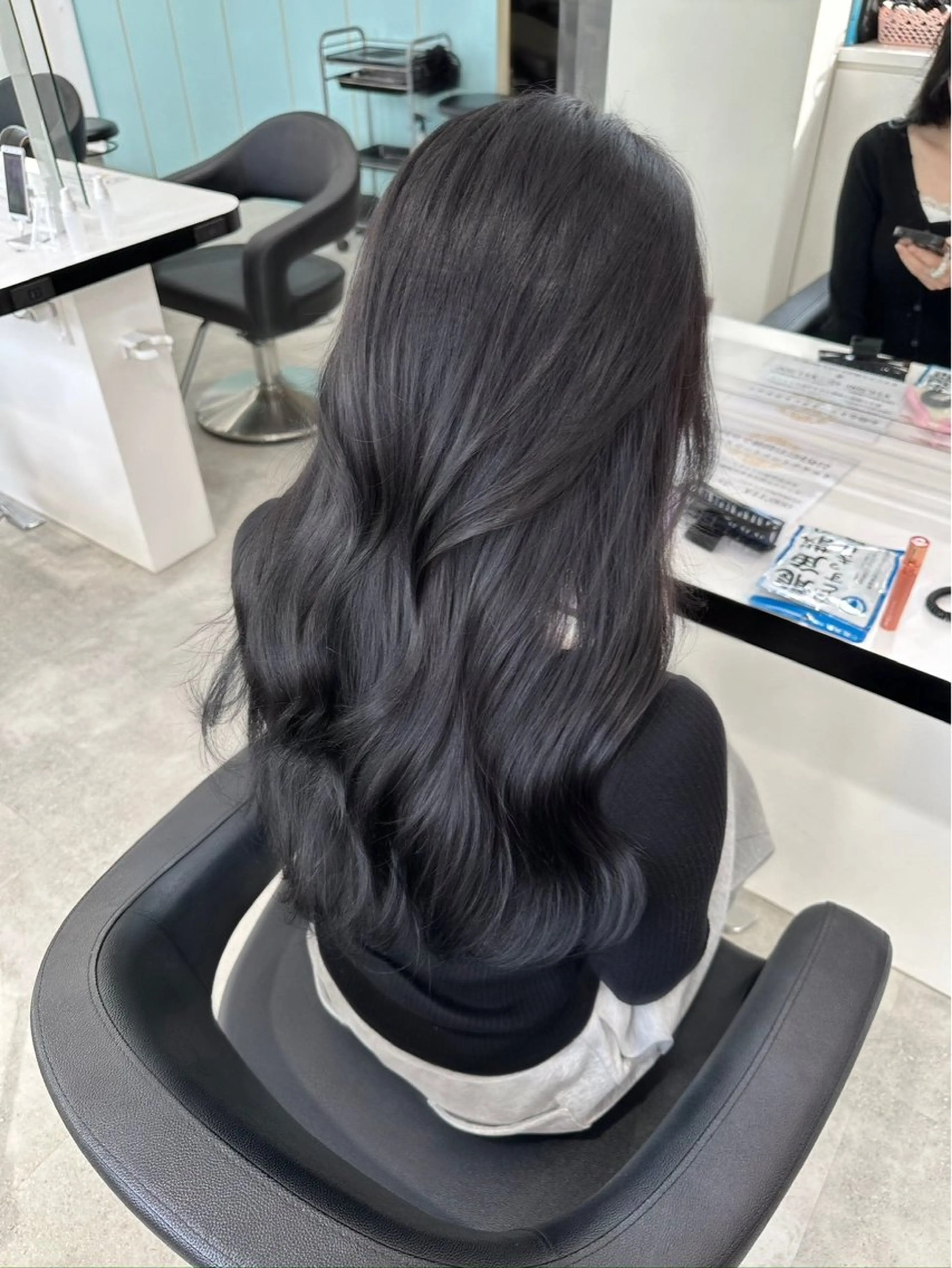 セミロング カラー ⋆✮⋆.透明感カラー sana🧚‍♂️のヘアスタイル