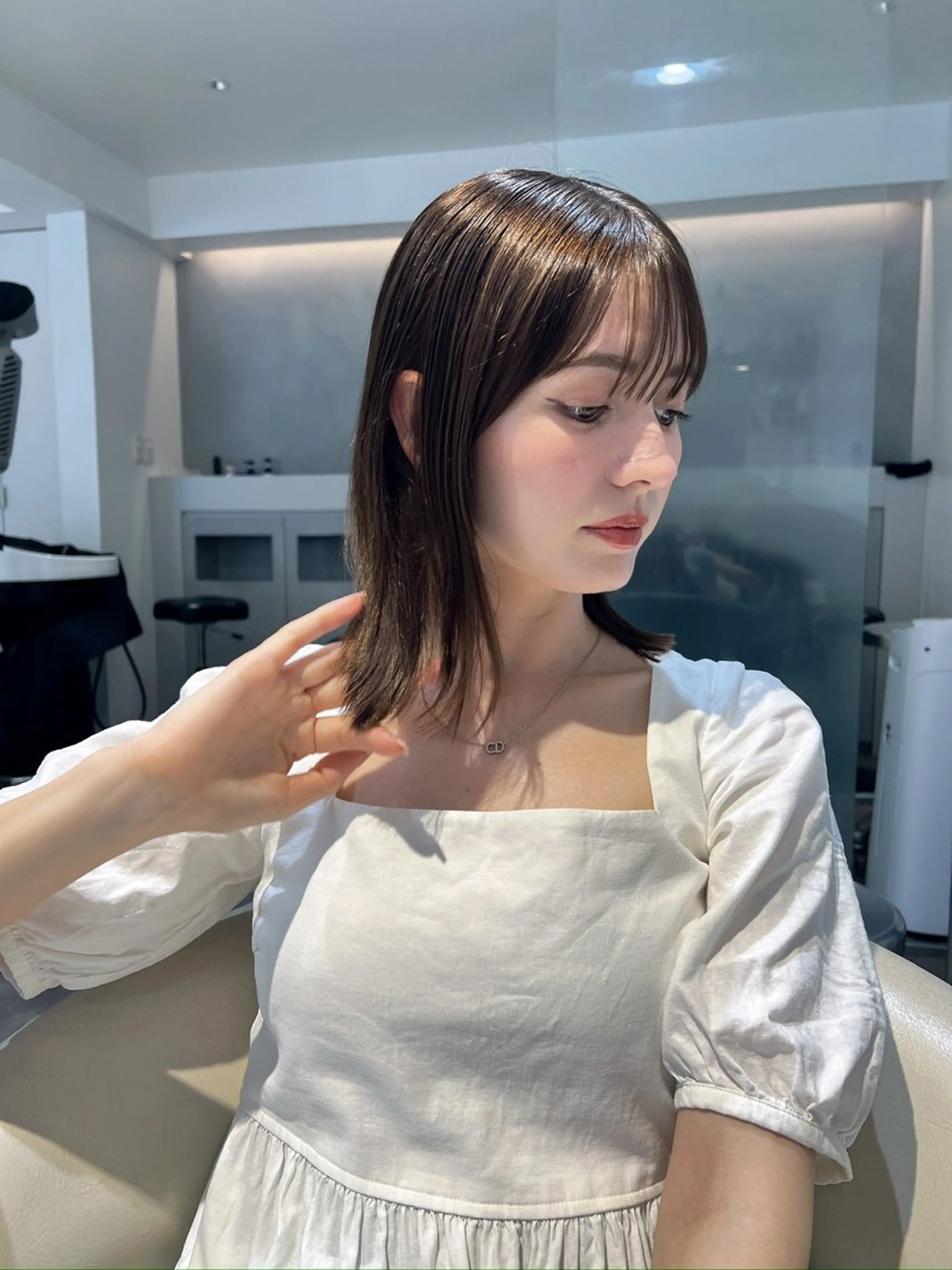 ミディアム カラー ベージュカラー ブリーチ ケアブリーチ 透明感カラー ハイトーンカラー カット ヘアカラー トリートメント 💎透明感カラー特化 💎TAISEIのヘアスタイル