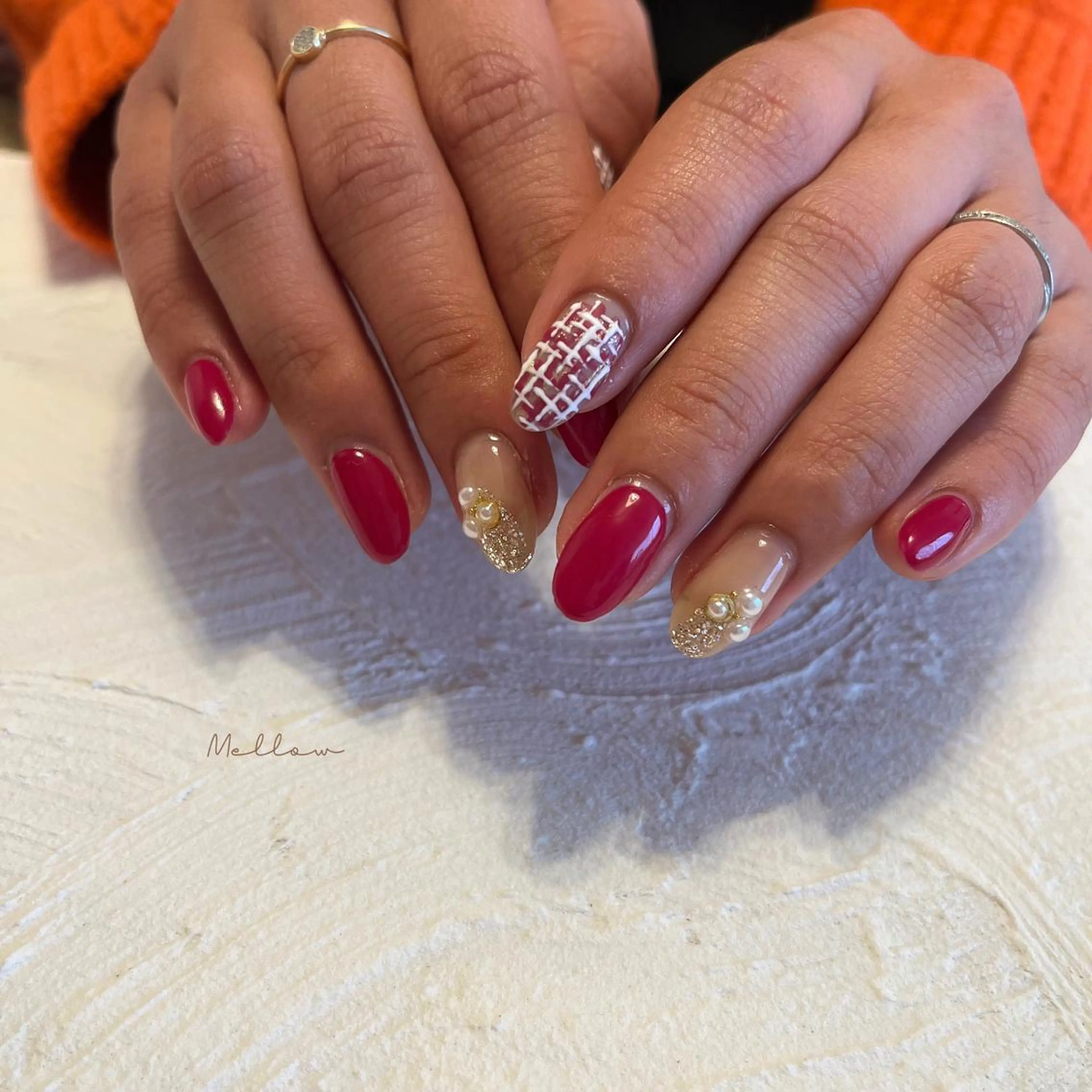 ネイル ハンドネイル mayu 𓃠のネイルデザイン