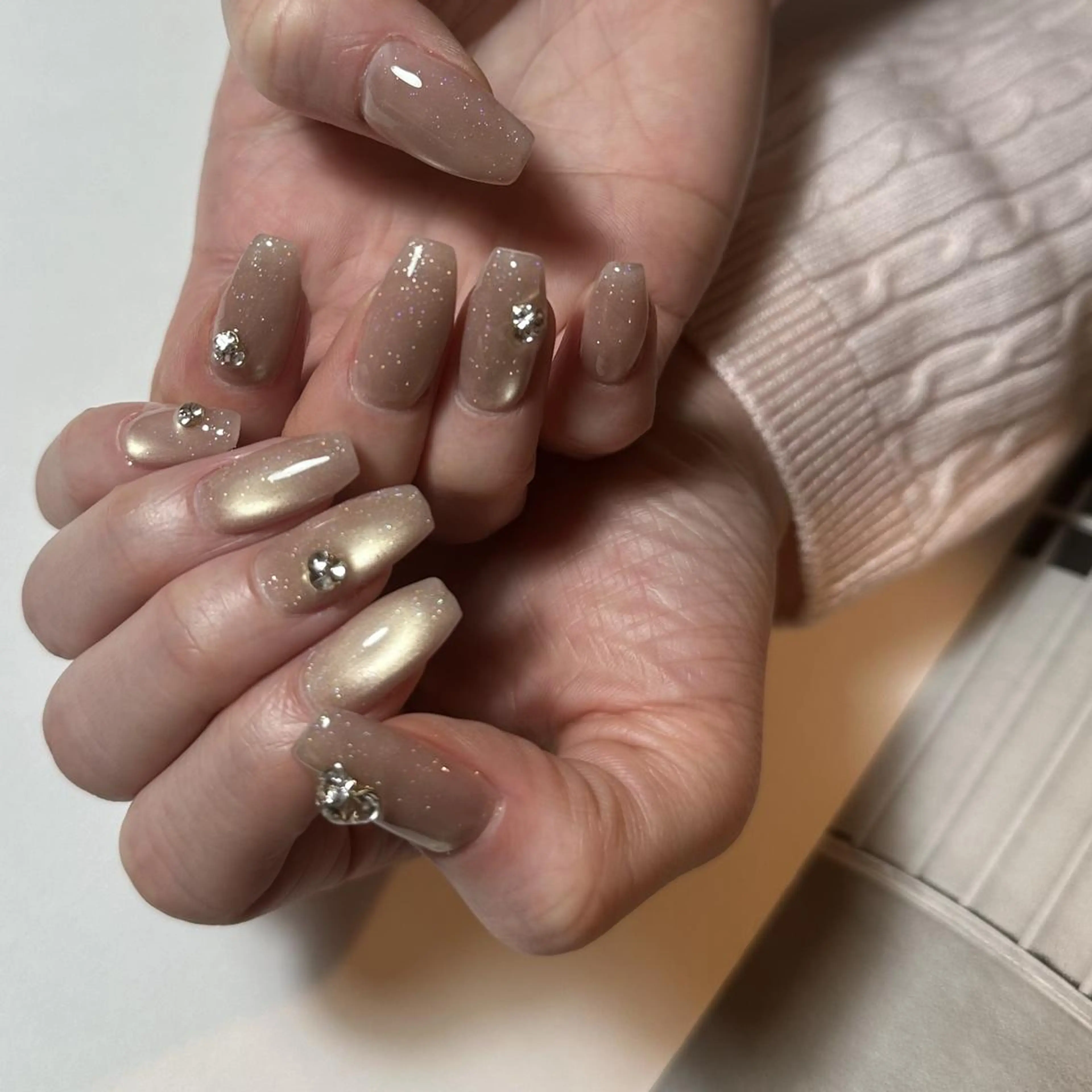 ネイル フラッシュネイル マグネットネイル yuri.k★ DEE babyのネイルデザイン