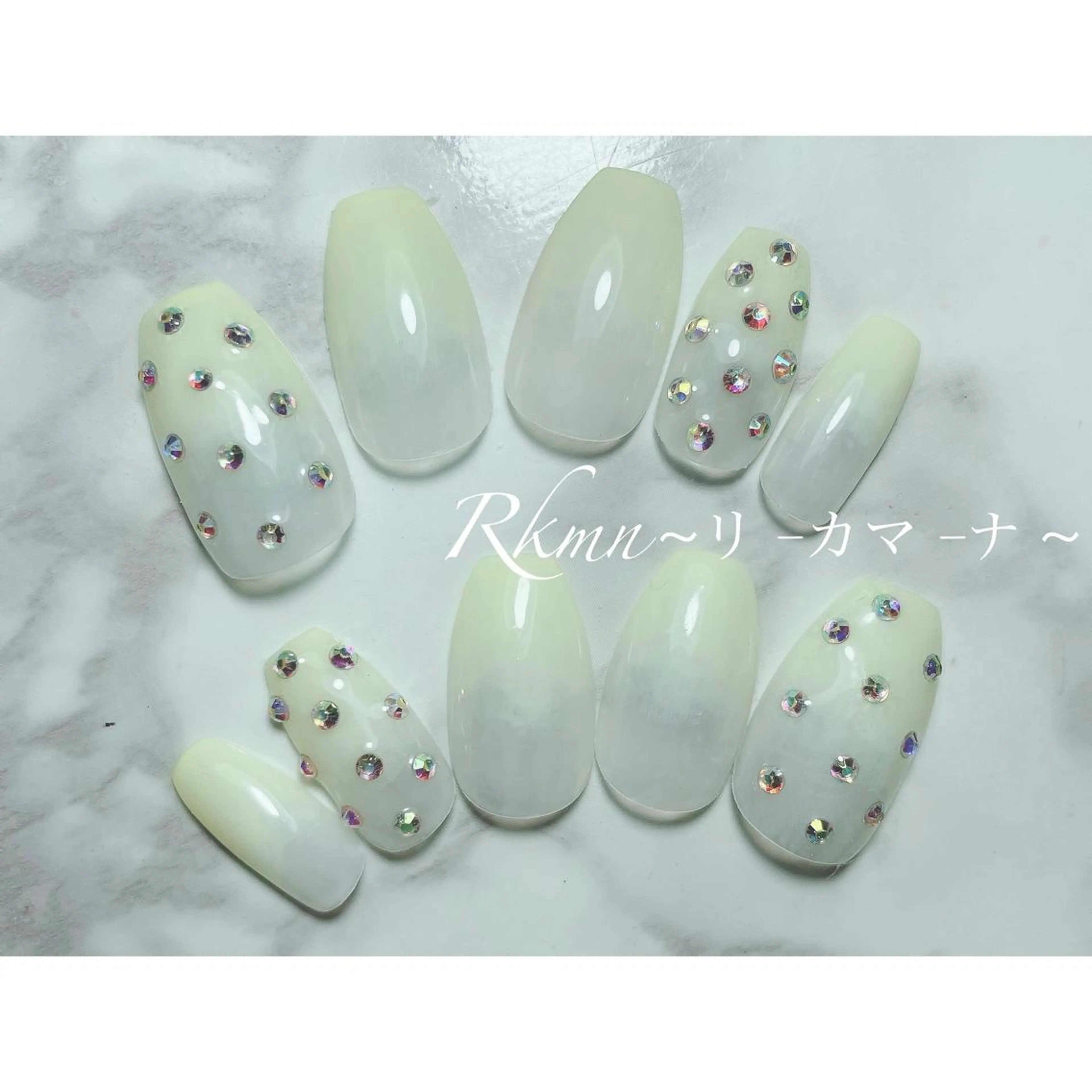 ネイル アートネイル フレンチネイル ジェルネイル グラデーション パステルネイル ハンドネイル フットネイル ハンドケア Rkmn ~リ-カマ-ナ~のネイルデザイン