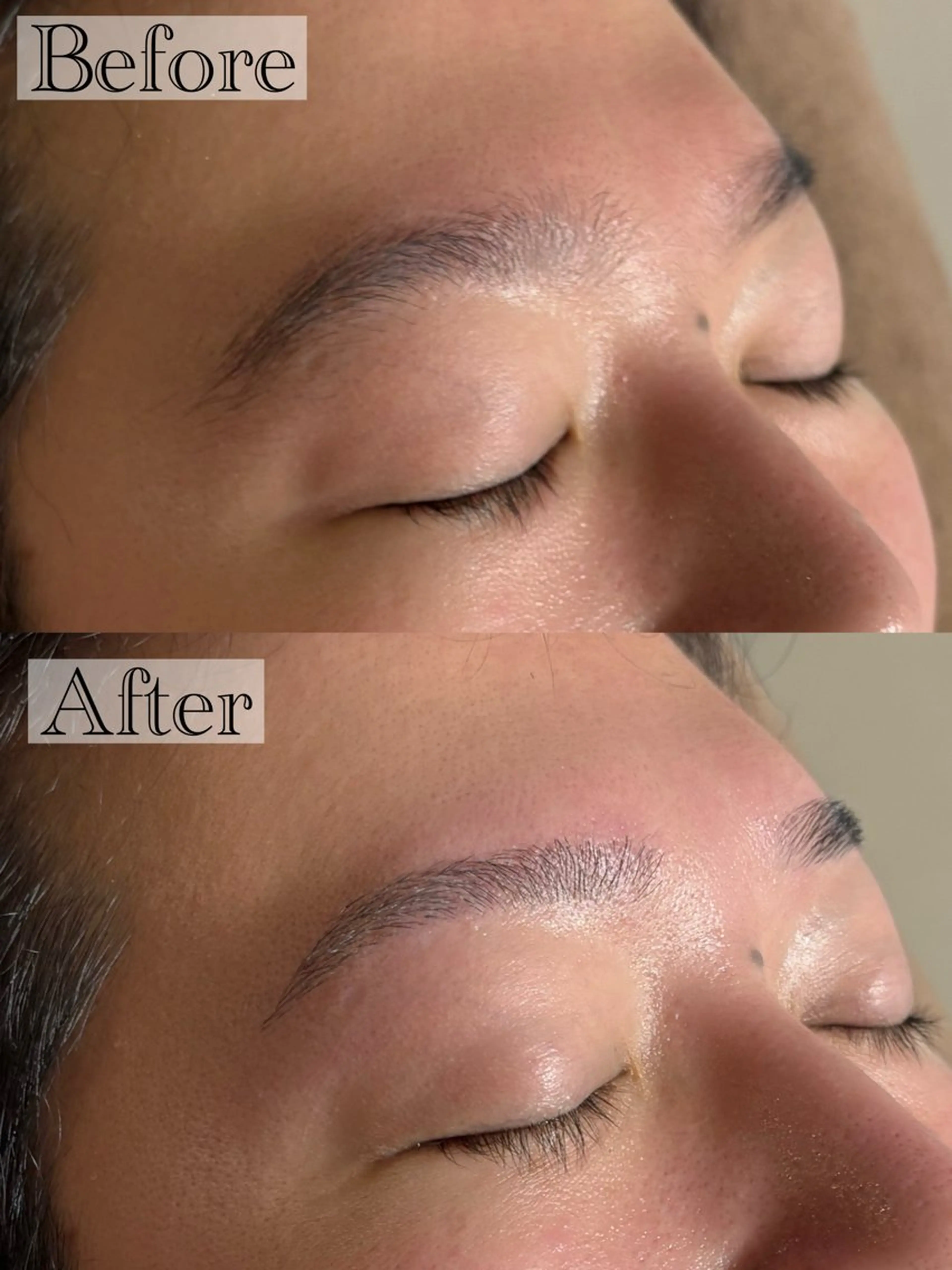 メンズ アイブロウ ワックス脱毛 眉カット その他(アイブロウ) 六本木/似合わせ眉毛 andＳ🍀Yuriのエステ・リラクイメージ