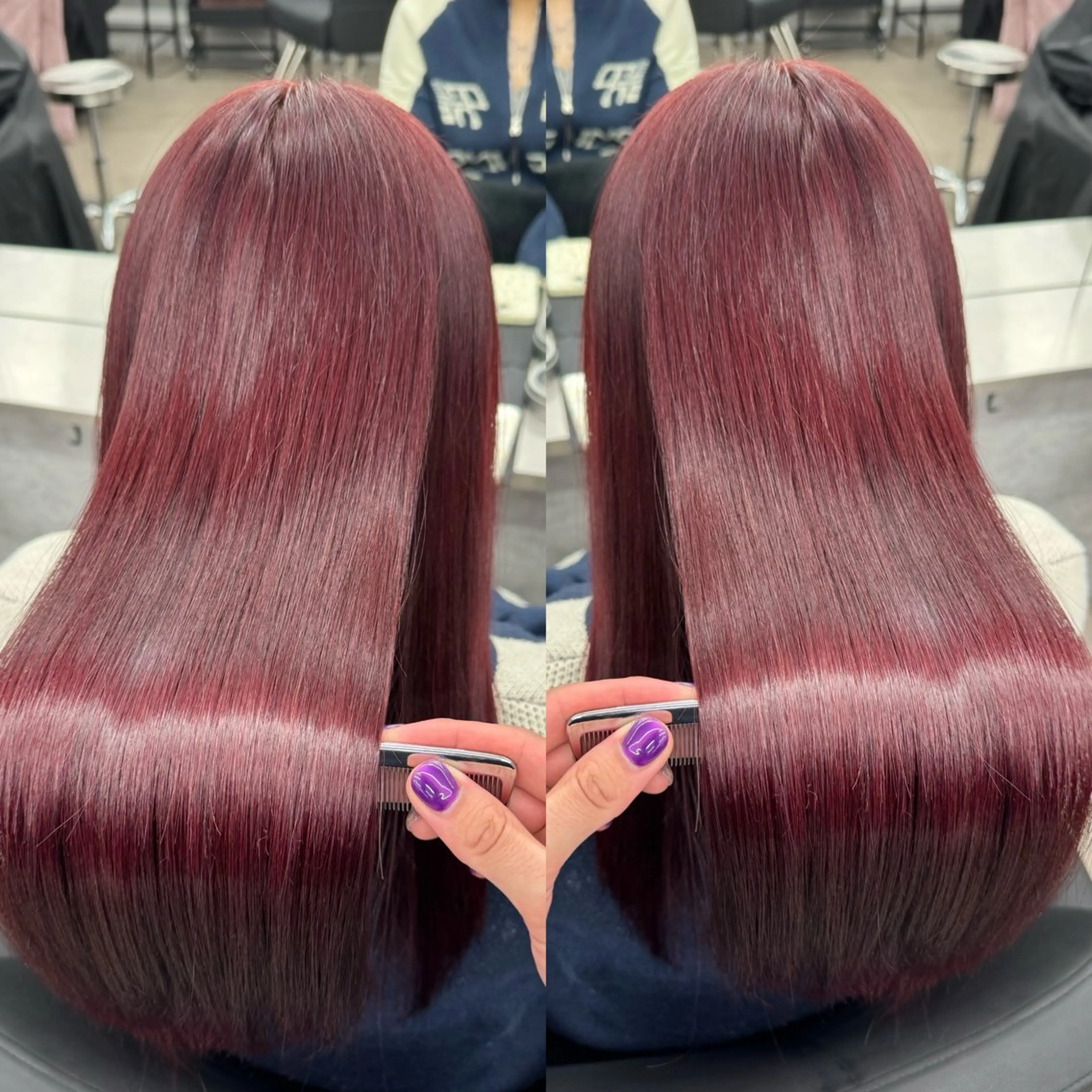 ロング 髪質改善 縮毛矯正 カット ヘアカラー トリートメント ヘッドスパ 🌈代表 🌈macotoのヘアスタイル