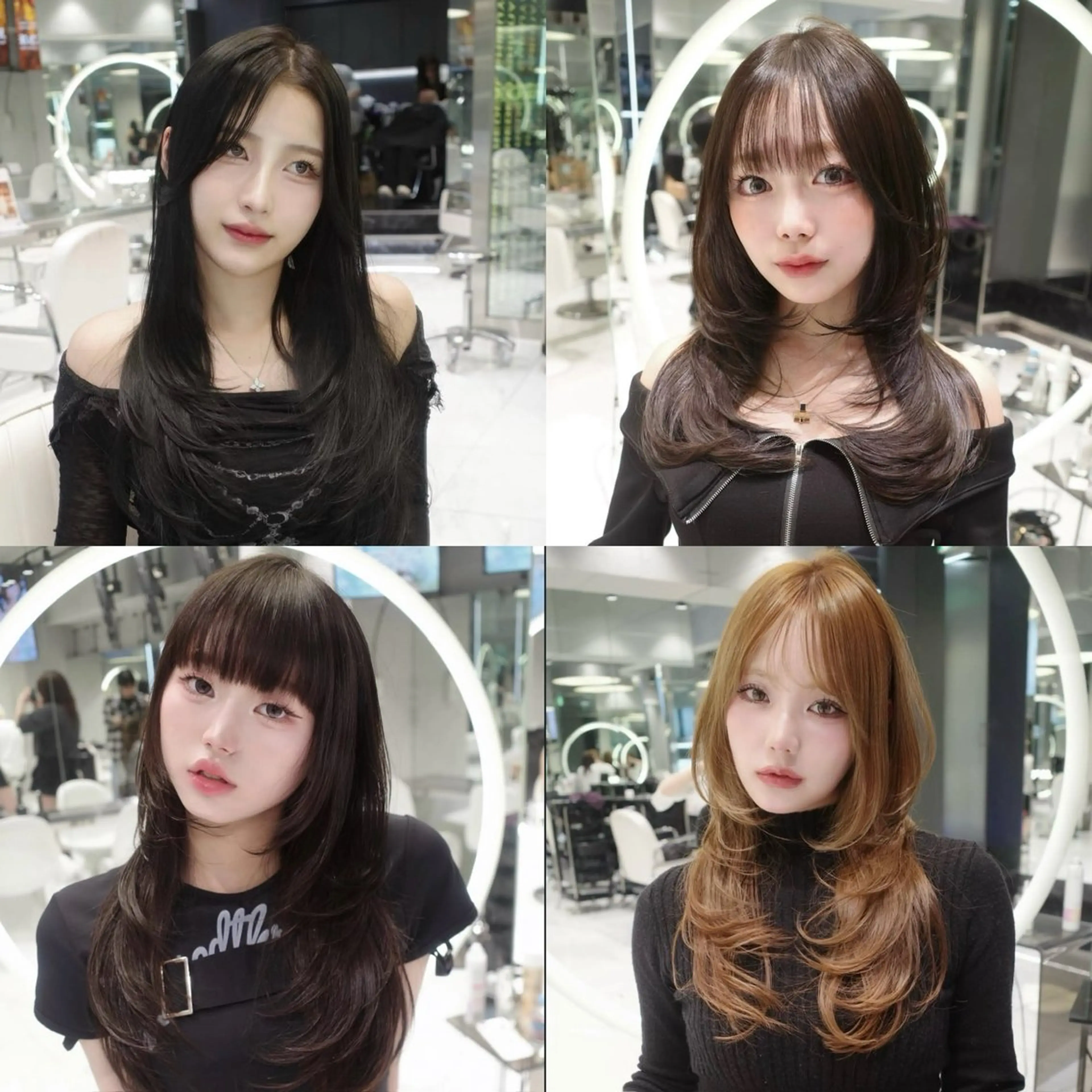 ロング くびれヘア 顔周りカット ハイレイヤー 韓国風ヘア レイヤーカット カット トリートメント Nao/ 大宮/レイヤーカットのヘアスタイル
