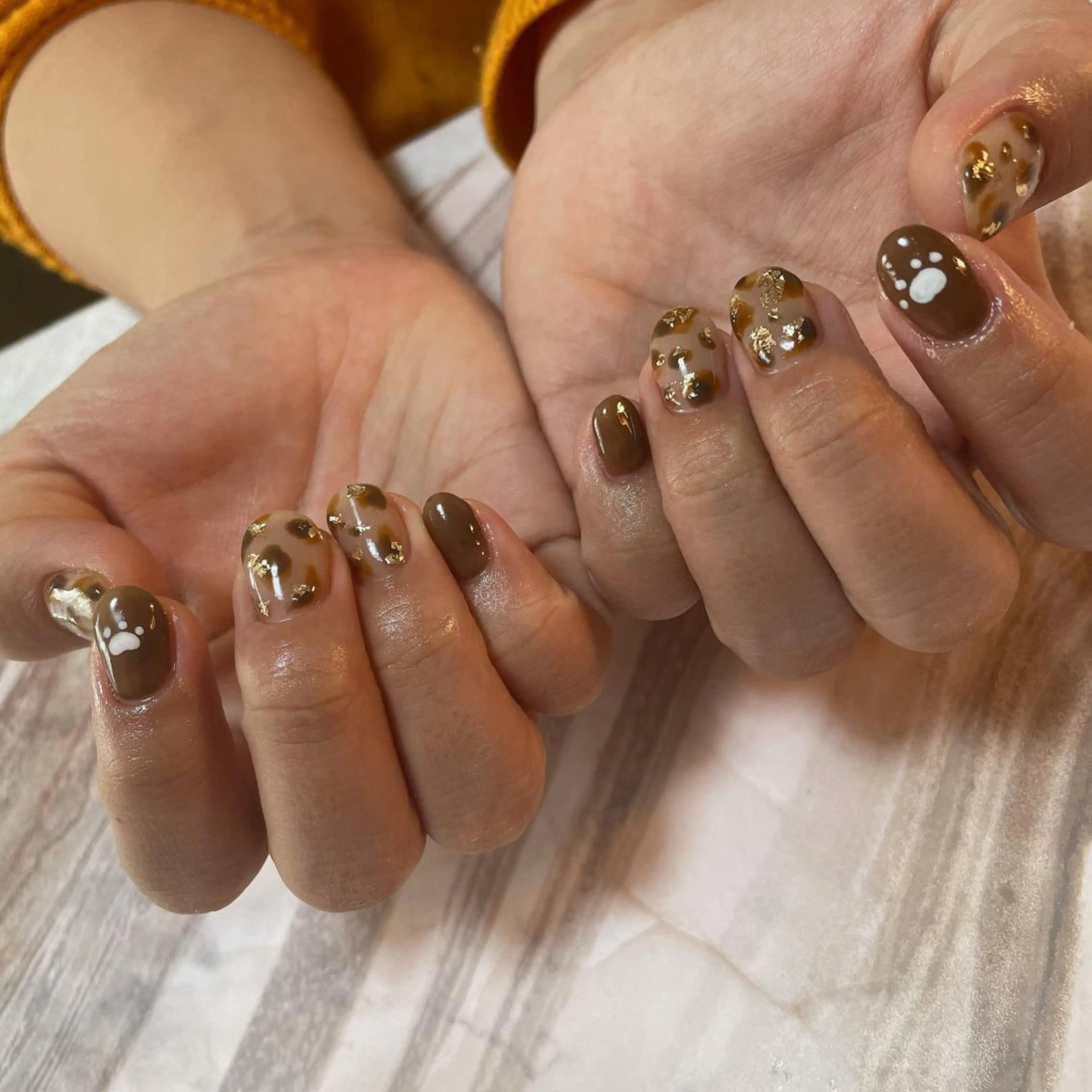 ネイル ハンドネイル nakamoto yuukaのネイルデザイン