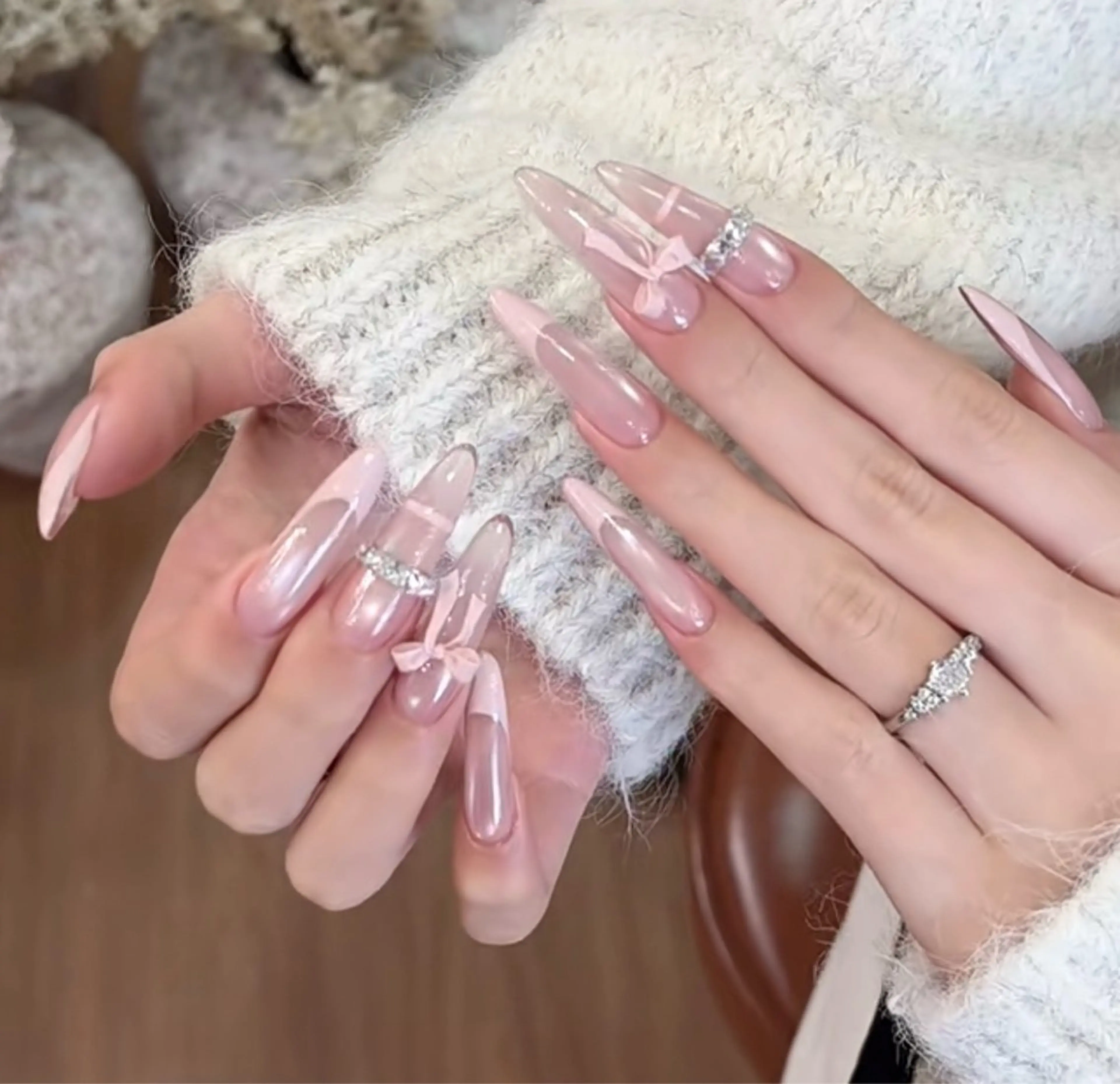 ネイル ハンドネイル 長さだし専門店 M2 rikaのネイルデザイン