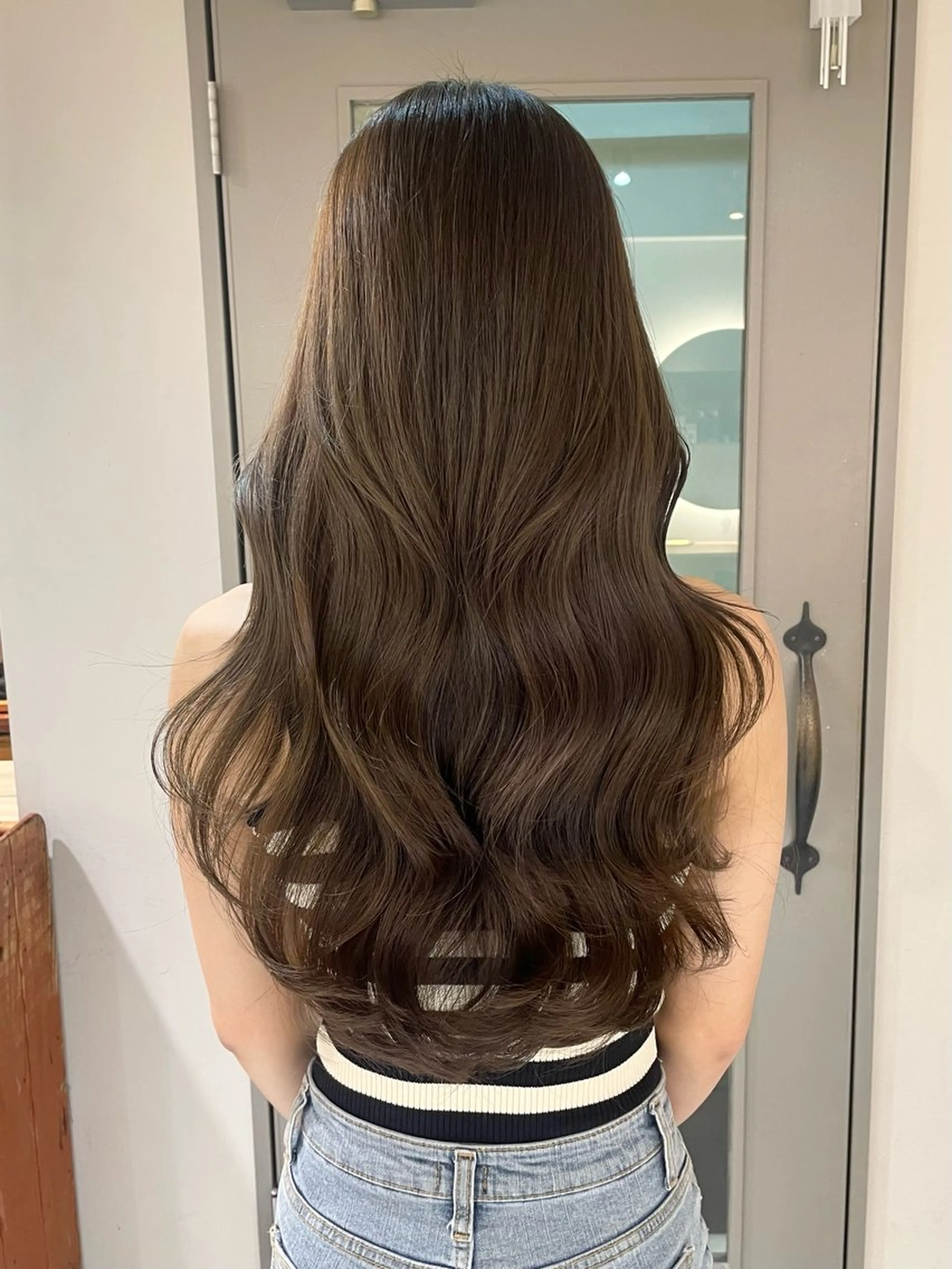 ロング カラー カット ヘアカラー トリートメント 横浜/レイヤーカット /韓国ヘア/佐藤記正のヘアスタイル